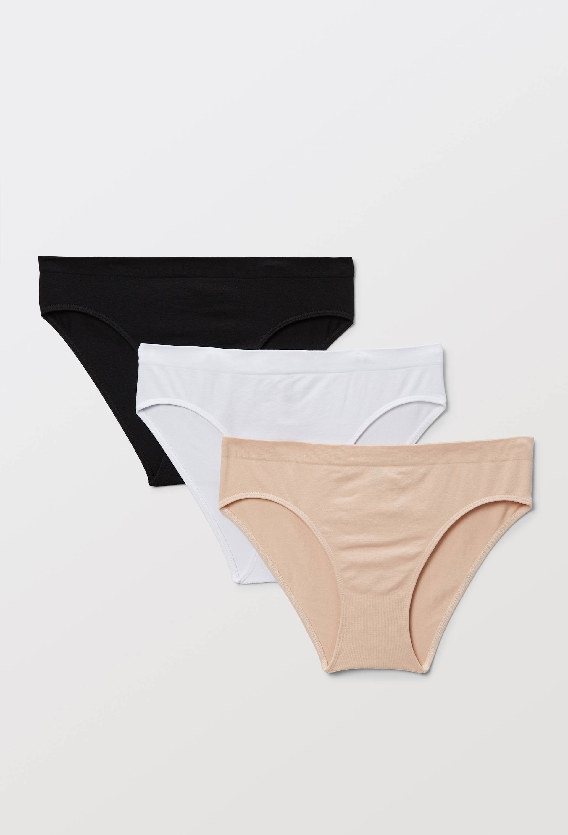 Lot de 3 culottes MIA sans coutures, Rose clair, large image number 0