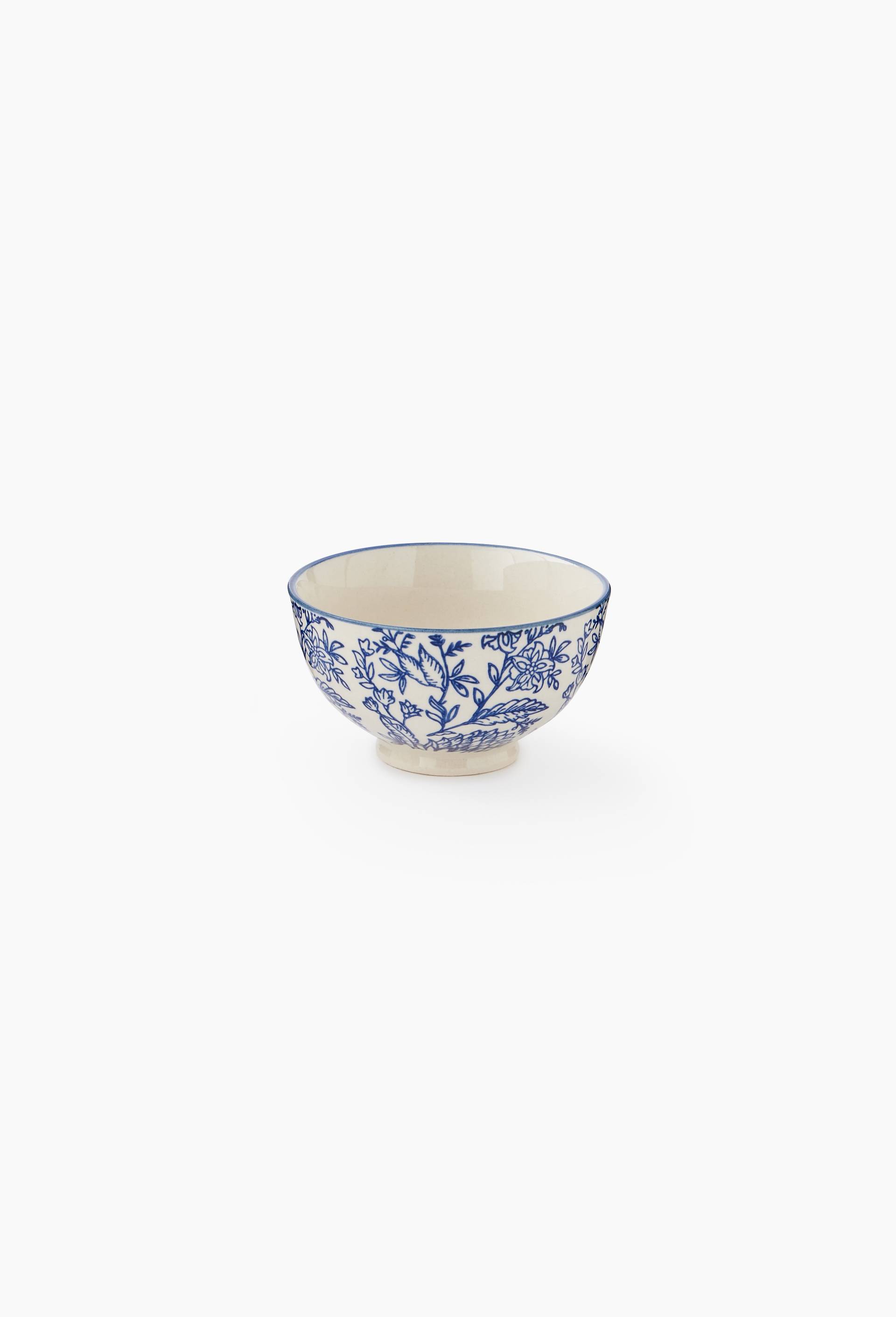 Bol, finition imprim&eacute;e, 9 cm, Ecru, large image number 0.0