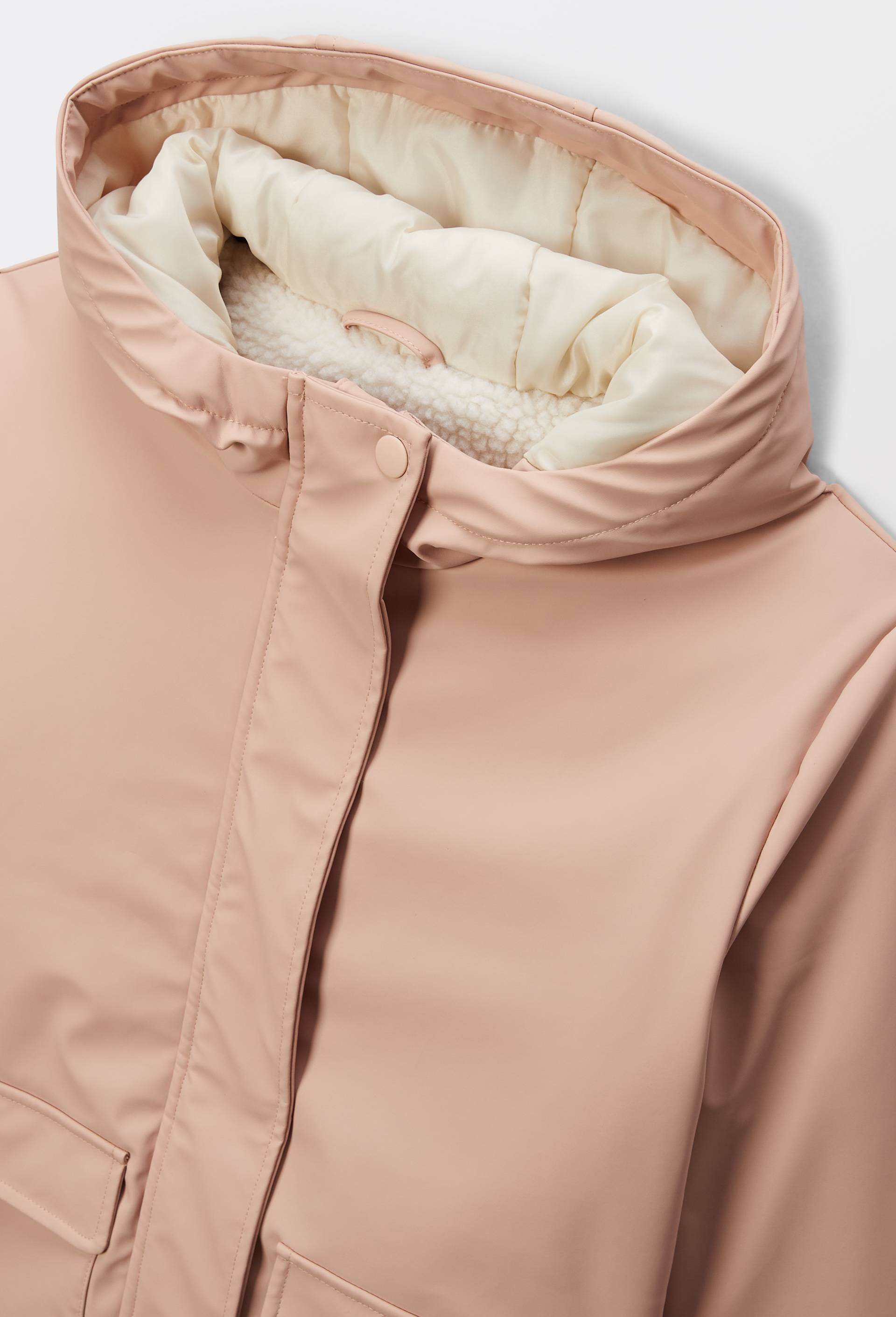 Cir&eacute; uni doubl&eacute; sherpa, Beige, large image number 2