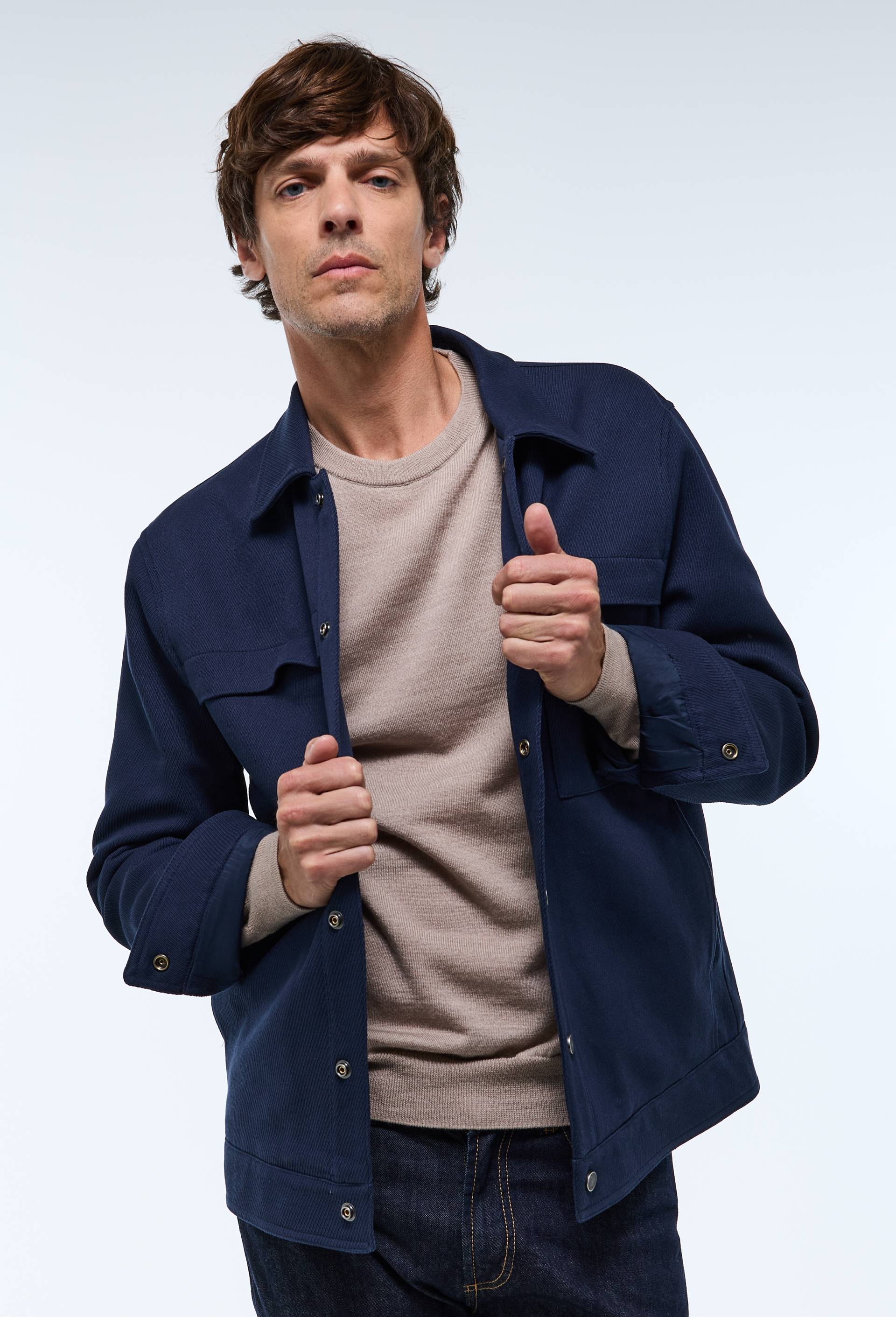 Veste boutonnée en coton - MONOPRIX - Modalova
