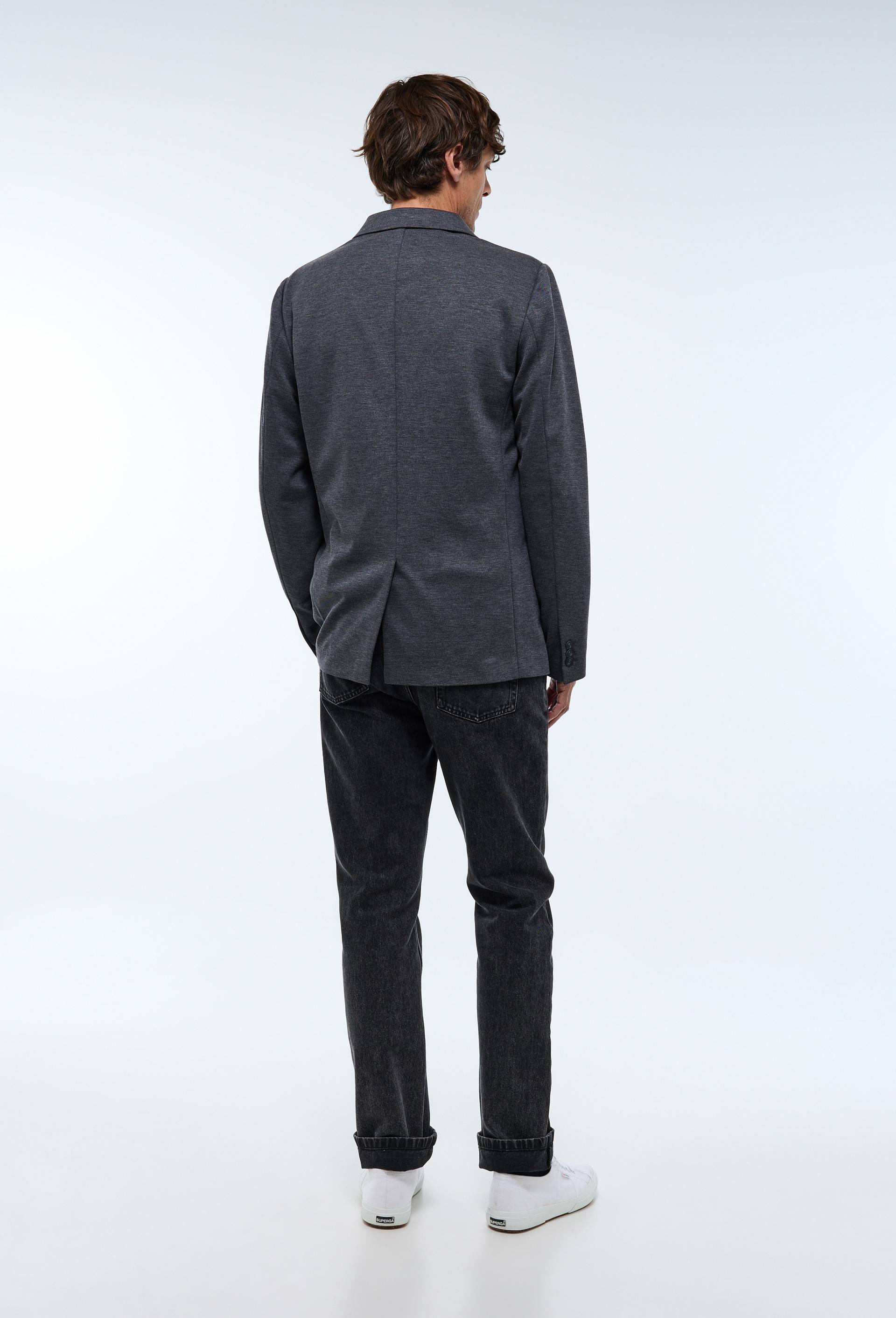 Veste en maille, Gris fonc&eacute;, large image number 2.0