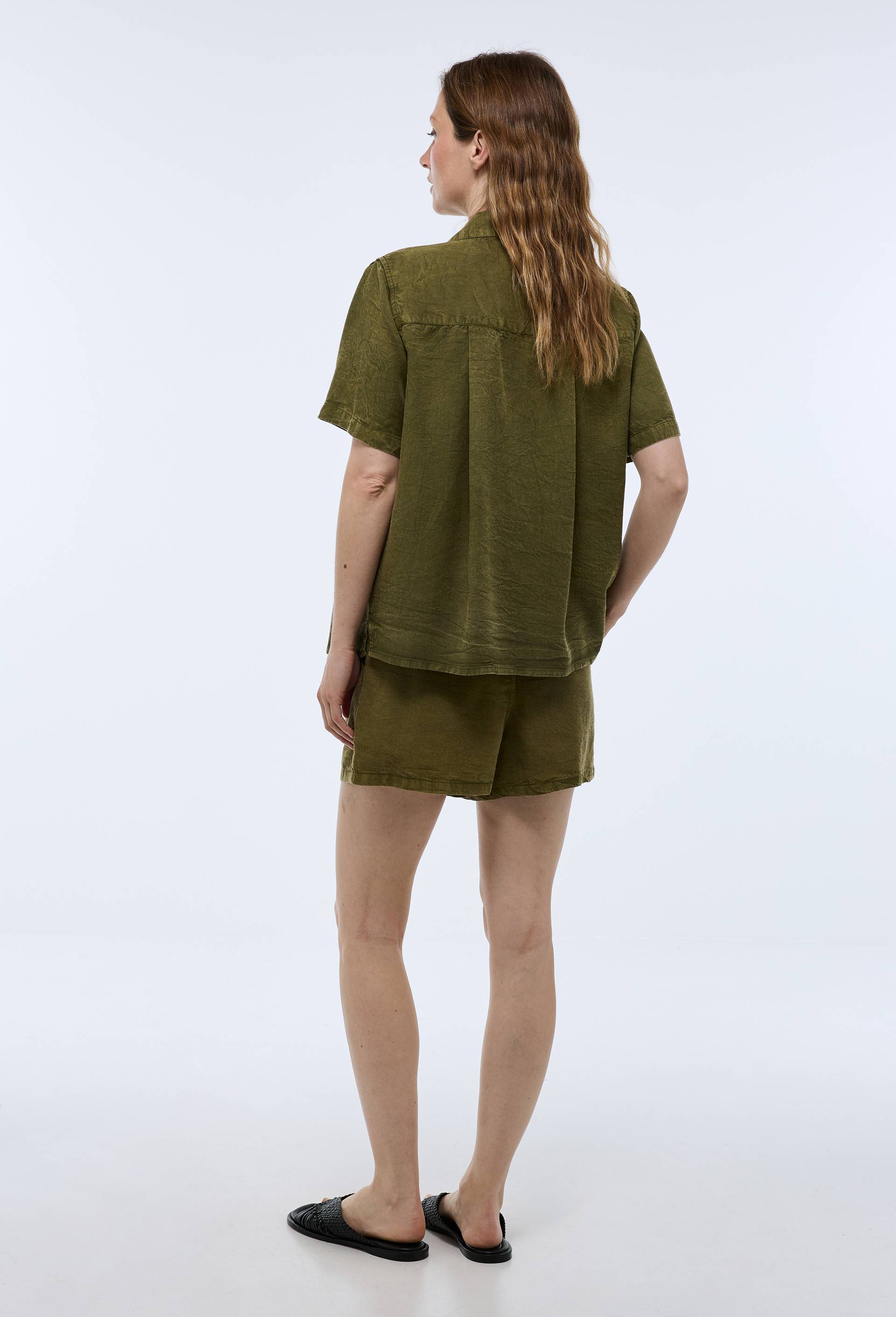 Chemise de plage, Vert foncé, large image number 1.0