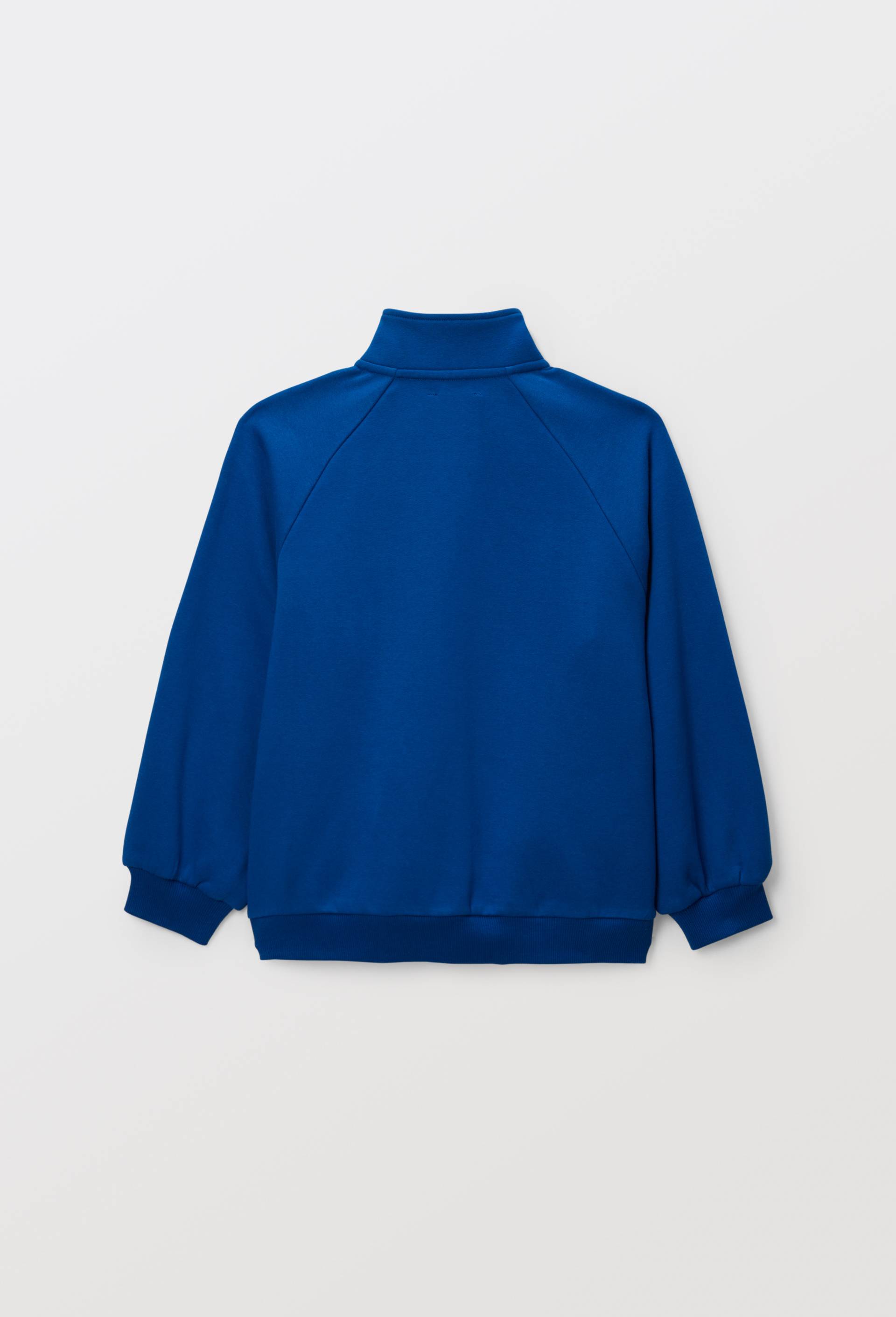 Veste de sport en molleton en coton, Bleu, large image number 2.0