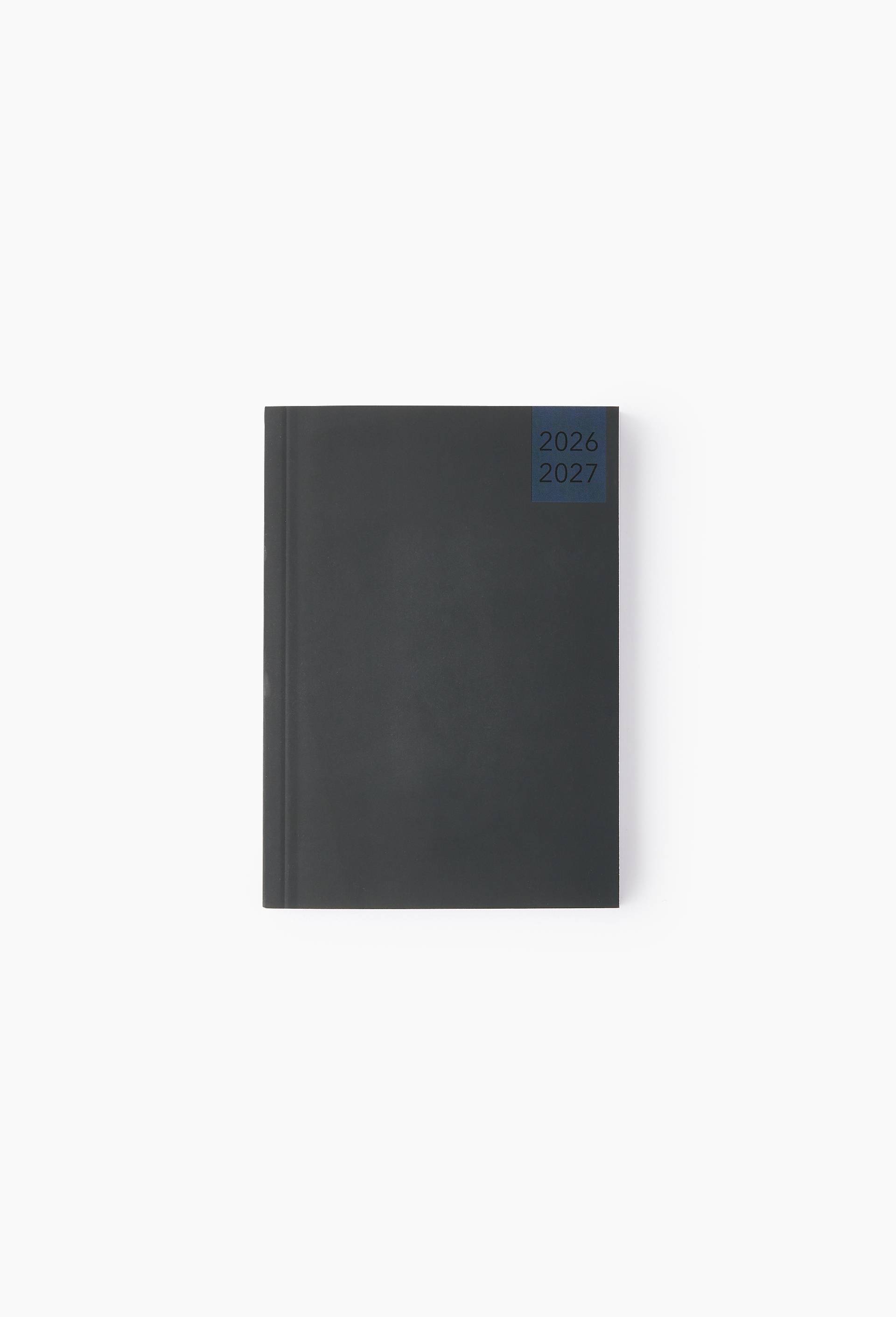 Agenda scolaire Monoprix 12x17cm, ann&eacute;e 2026/2027, Noir, large image number 0.0