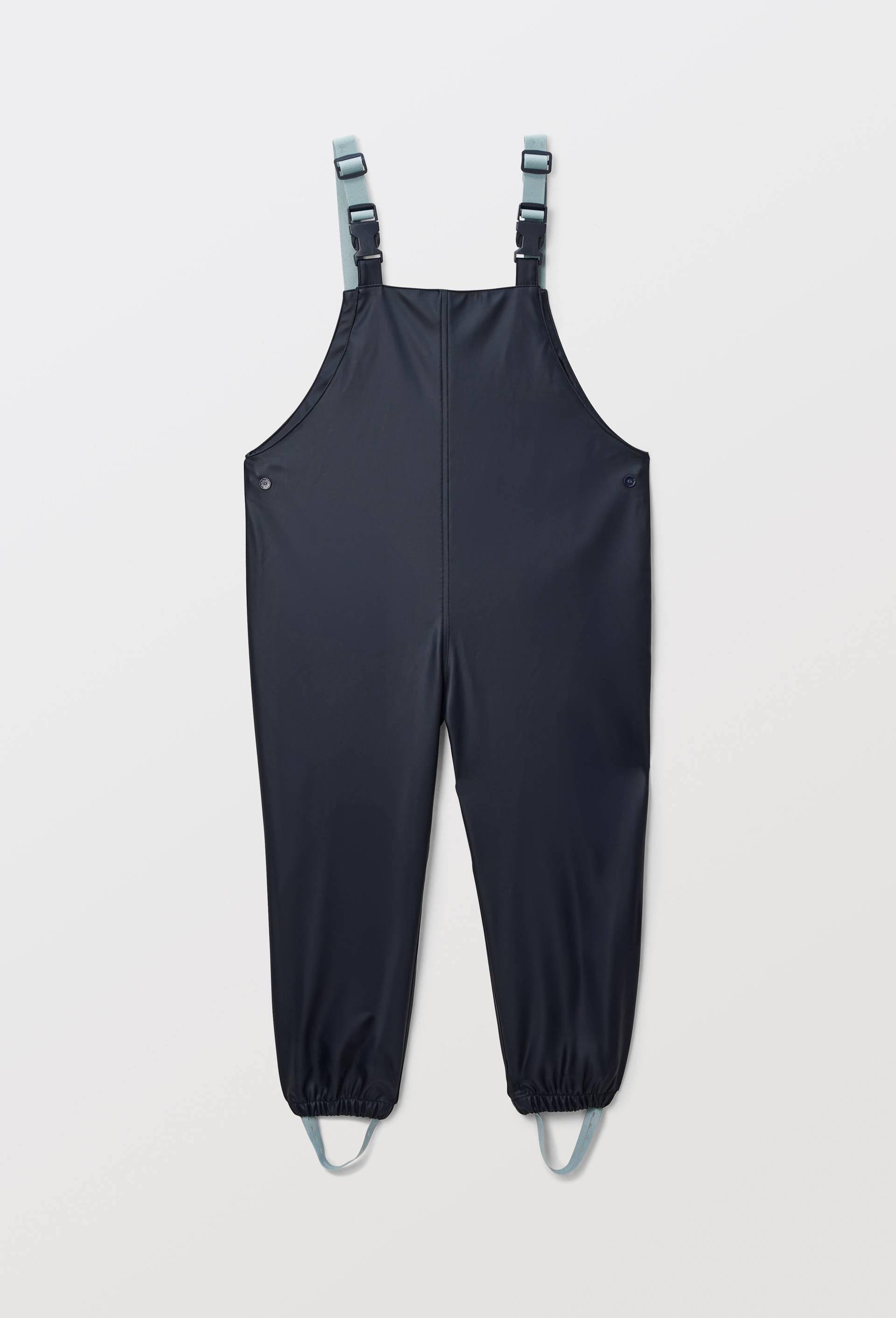 Pantalon de pluie uni, Bleu fonc&eacute;, large image number 1