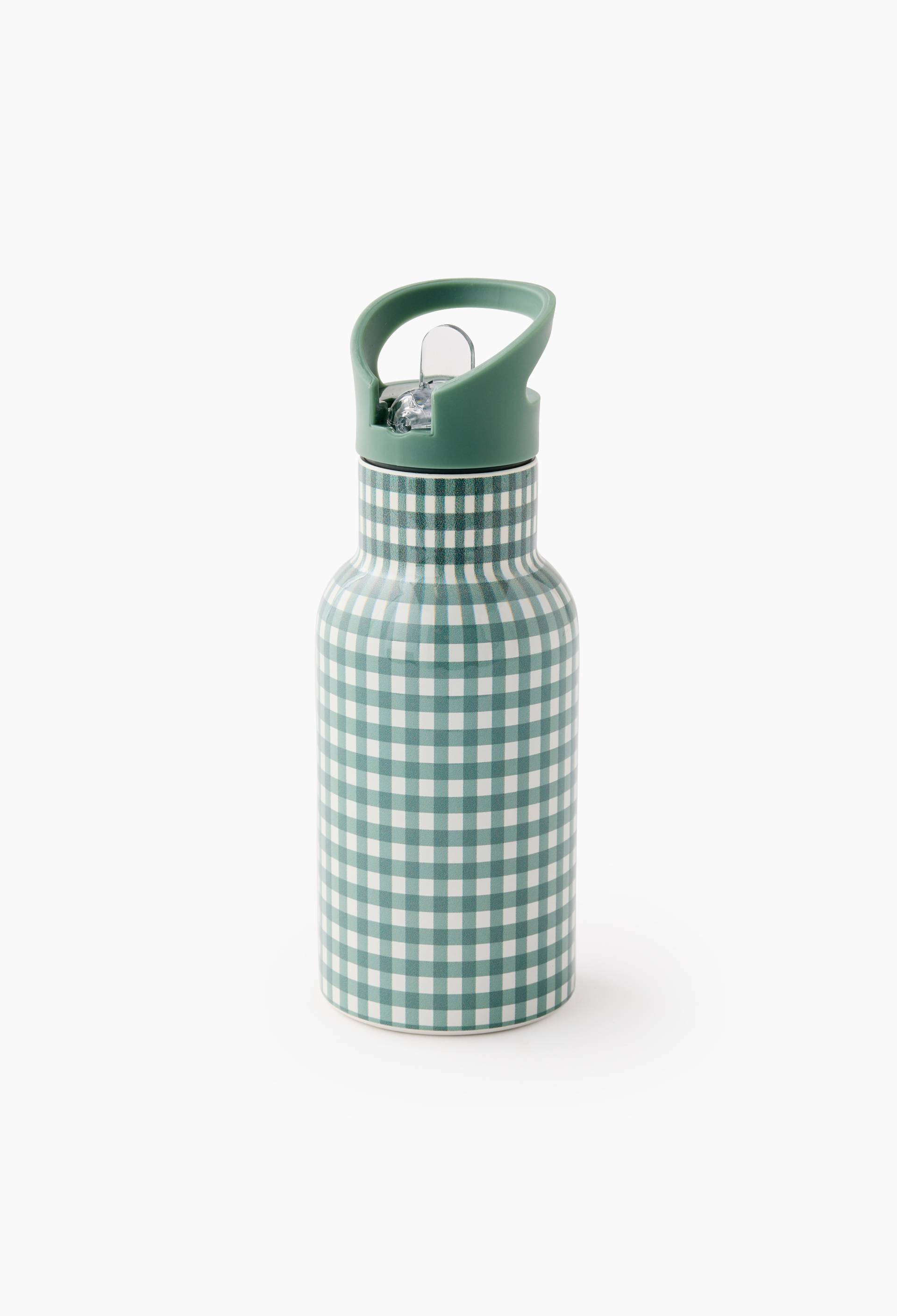 Gourde finition imprimée, 500ml, Vert, large image number 0