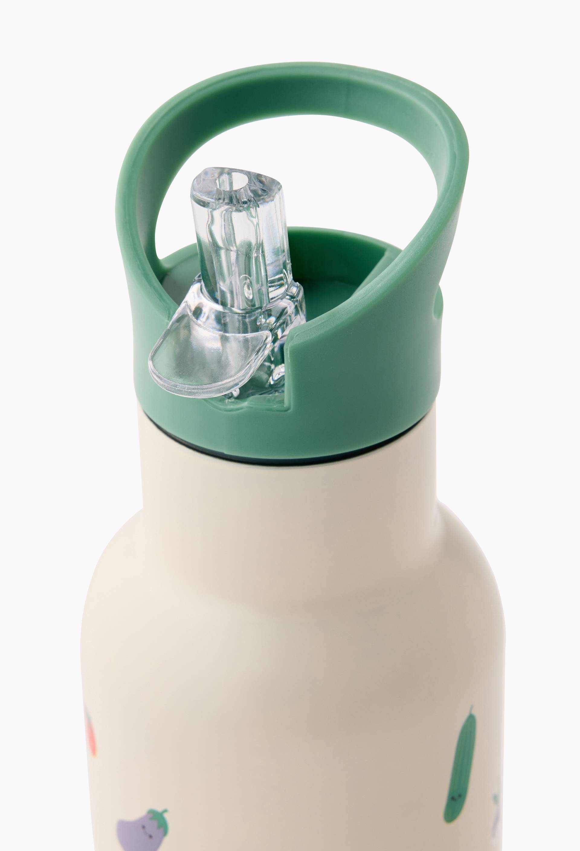 Gourde finition imprimée, 500ml, Vert, large image number 1.0