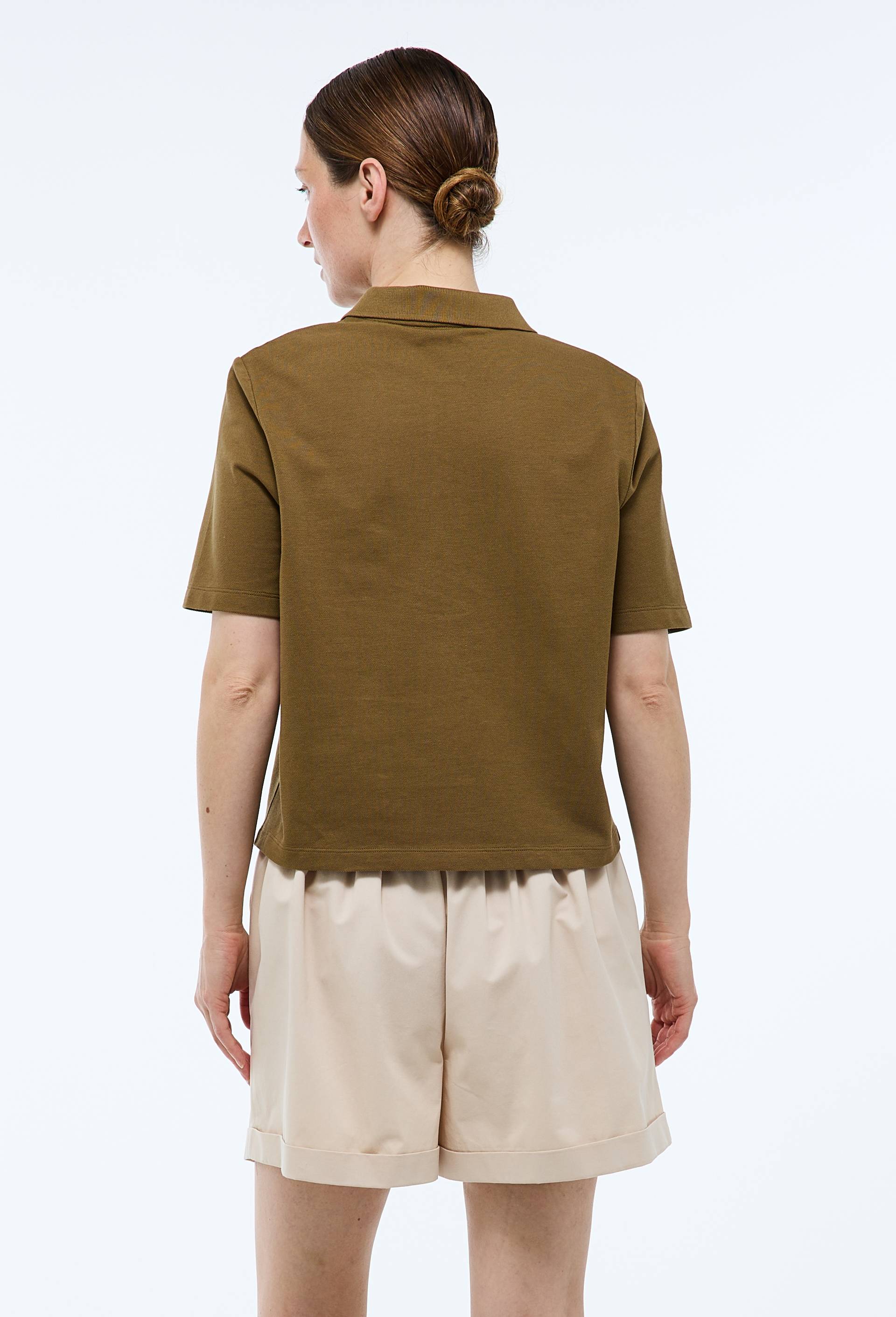 Short en coton, Ecru, large image number 3.0