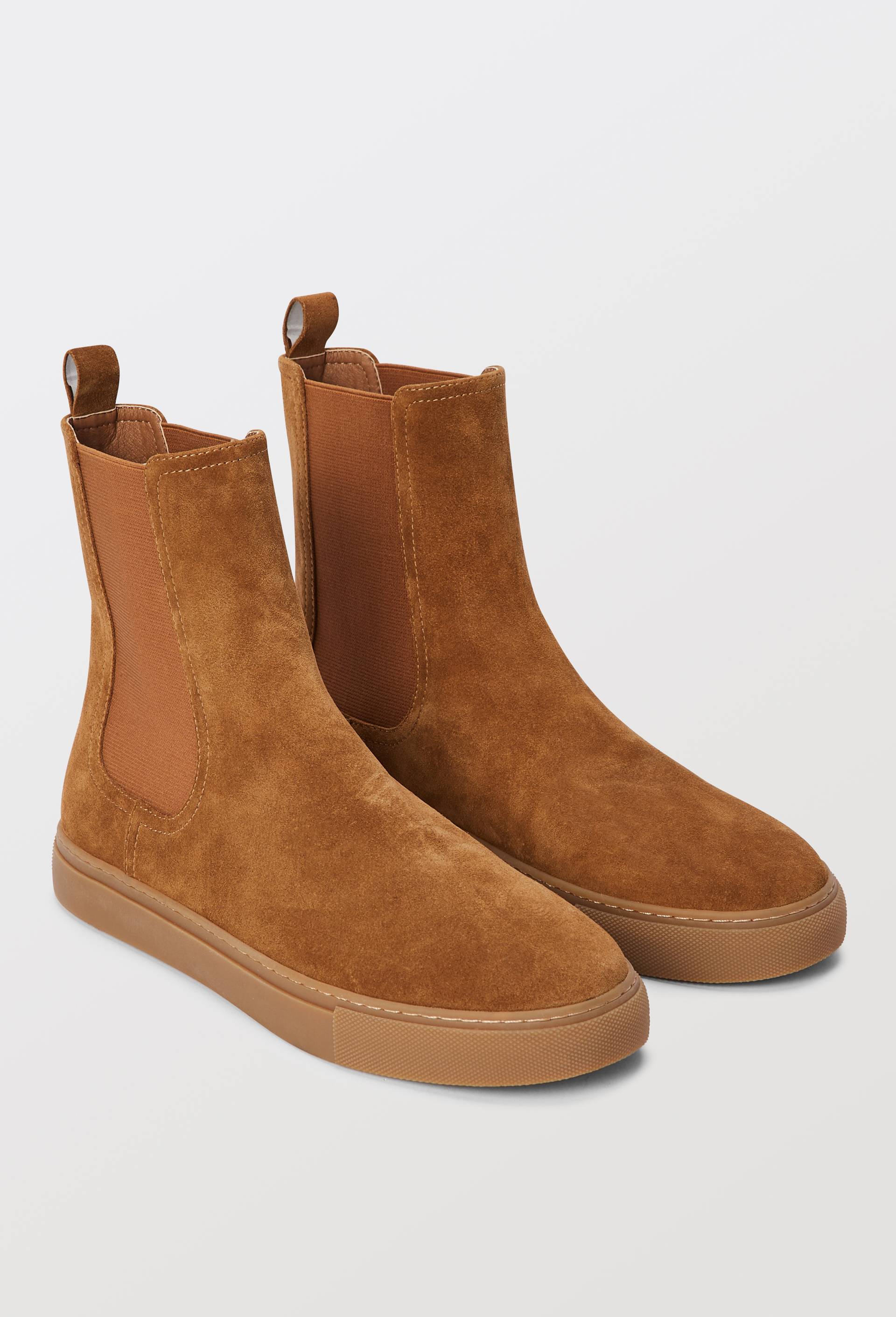 Bottines en cuir, Beige, large image number 1.0