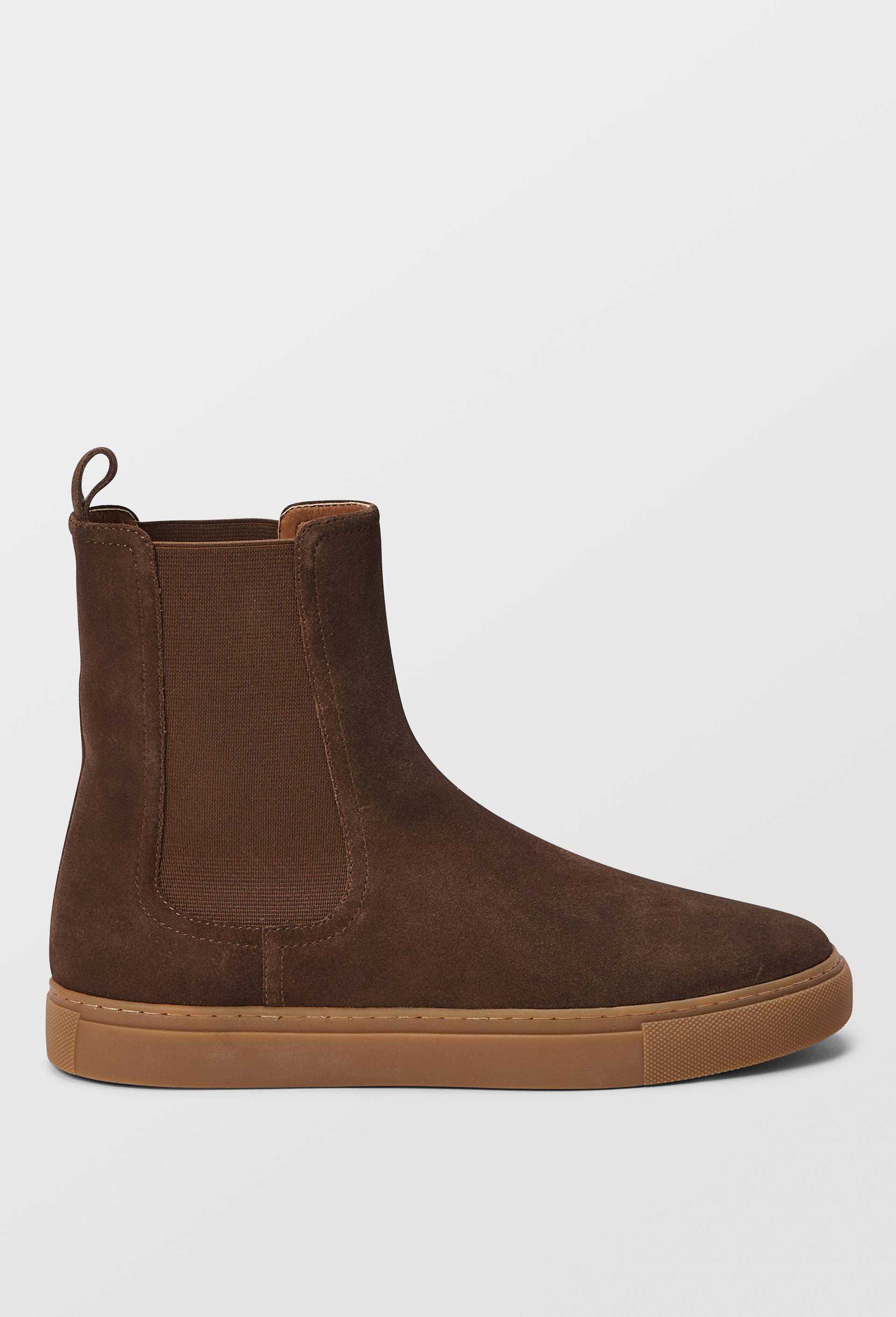 Bottines en cuir, Brun fonc&eacute;, large image number 0
