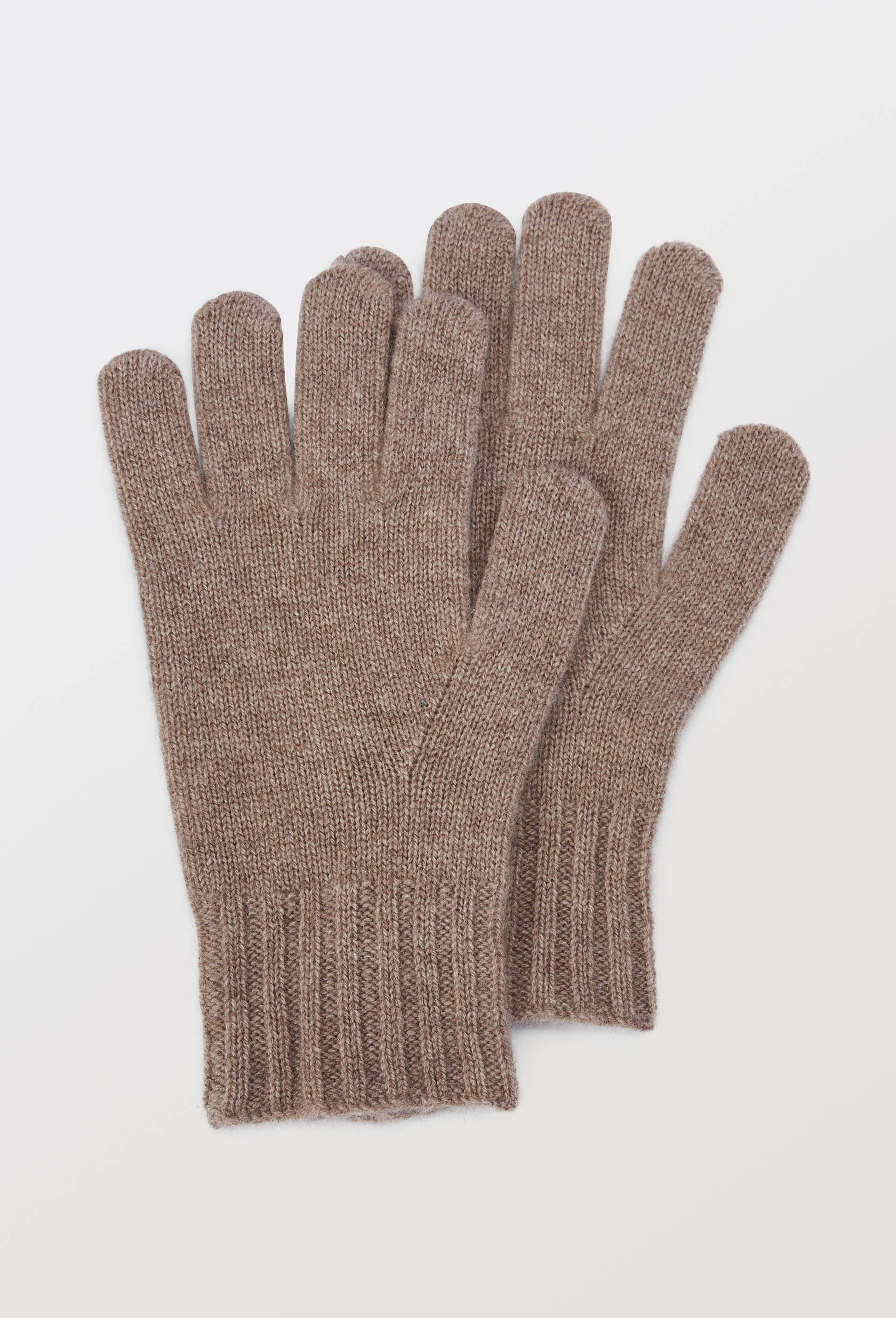 Gants 100% cachemire, Beige fonc&eacute;, swatch image