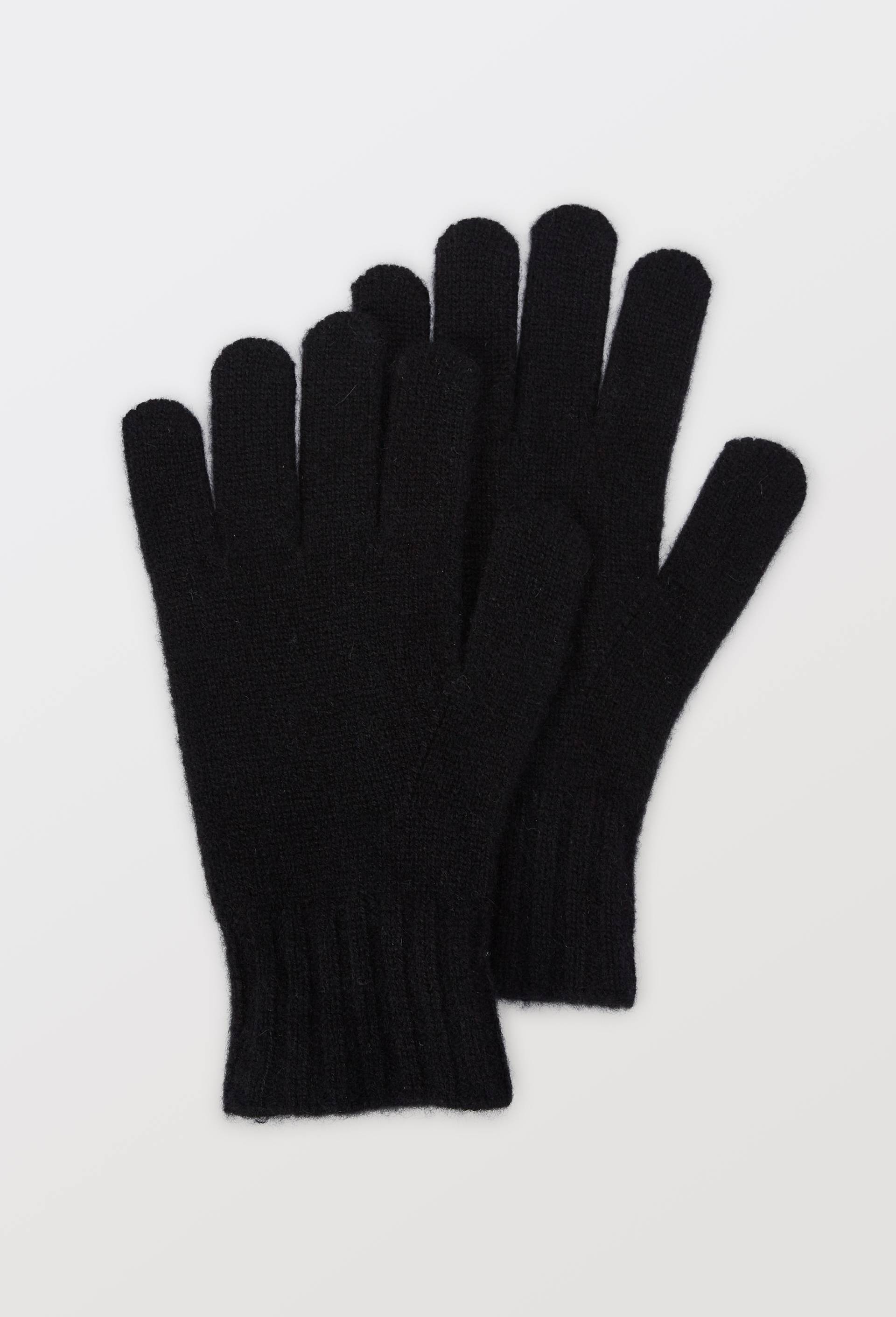Gants 100% cachemire, Noir, large image number 0