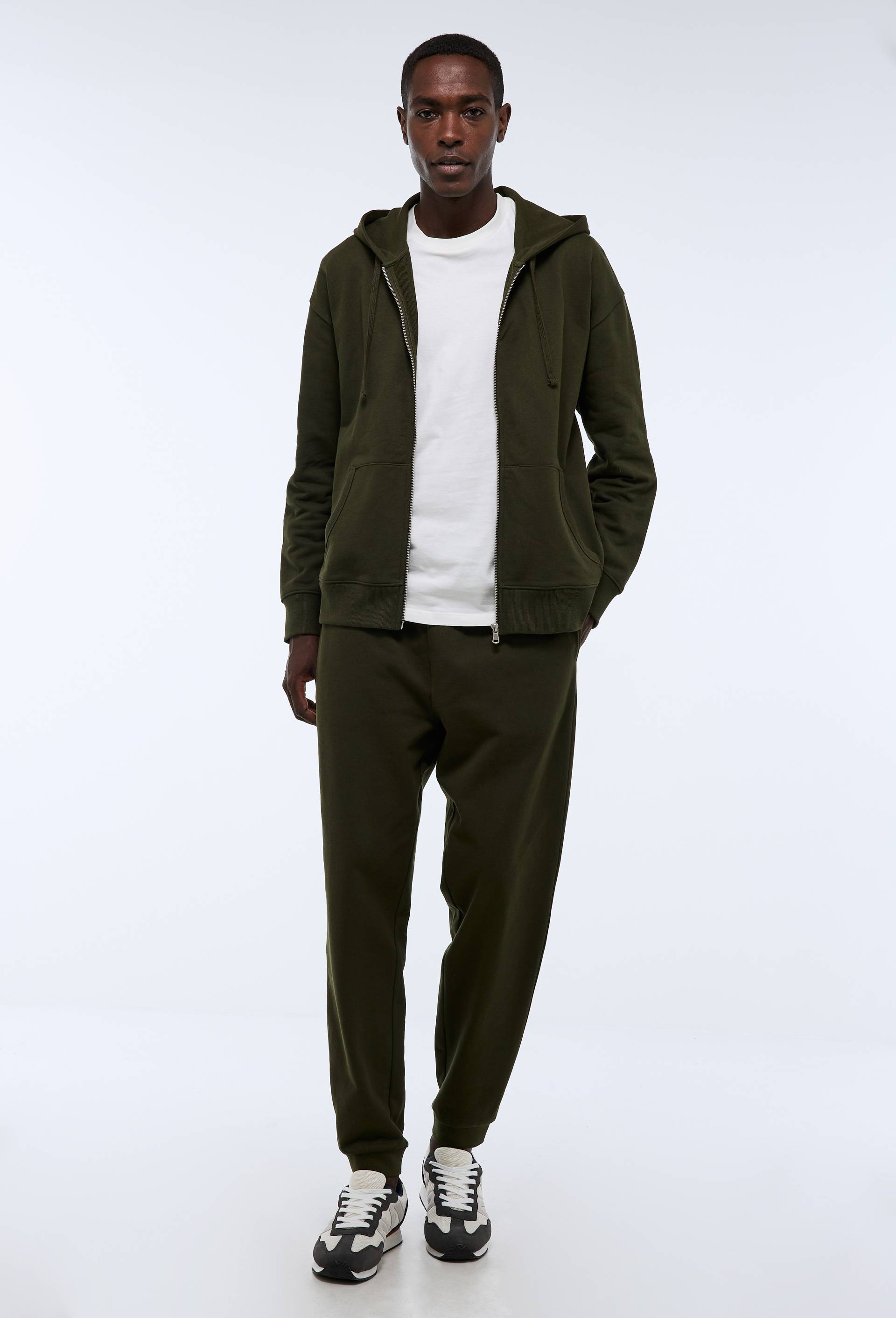Jogging molleton en coton BIO GOTS - MONOPRIX - Modalova
