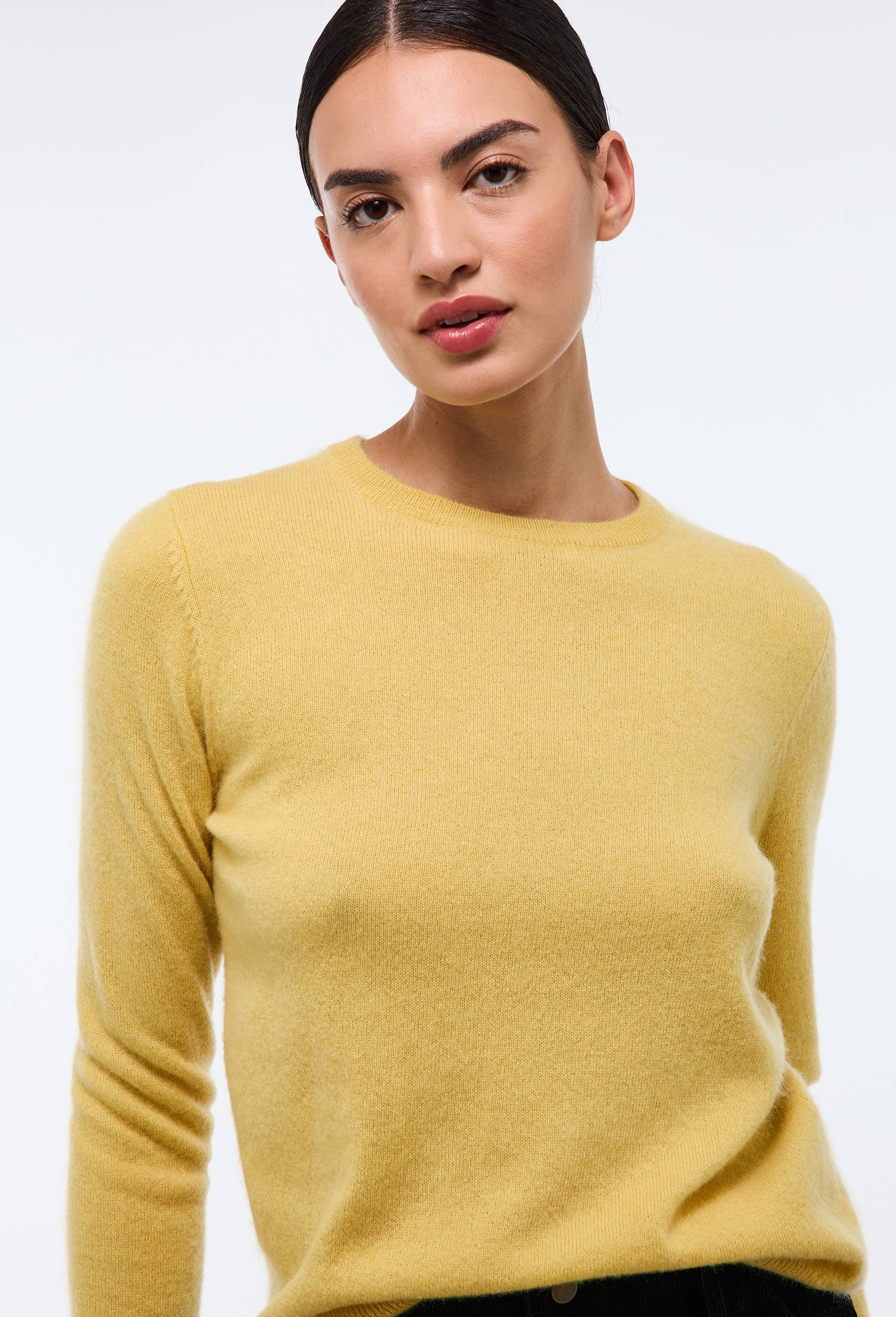 Pull col rond en cachemire - MONOPRIX PREMIUM - Modalova