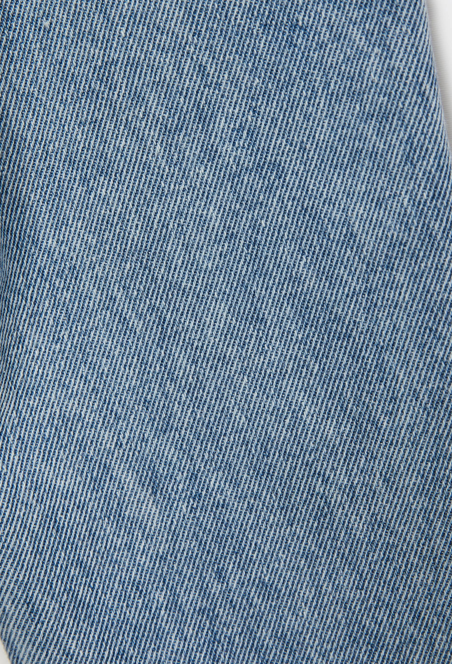 Jean droit uni en coton, Bleu clair, large image number 3.0