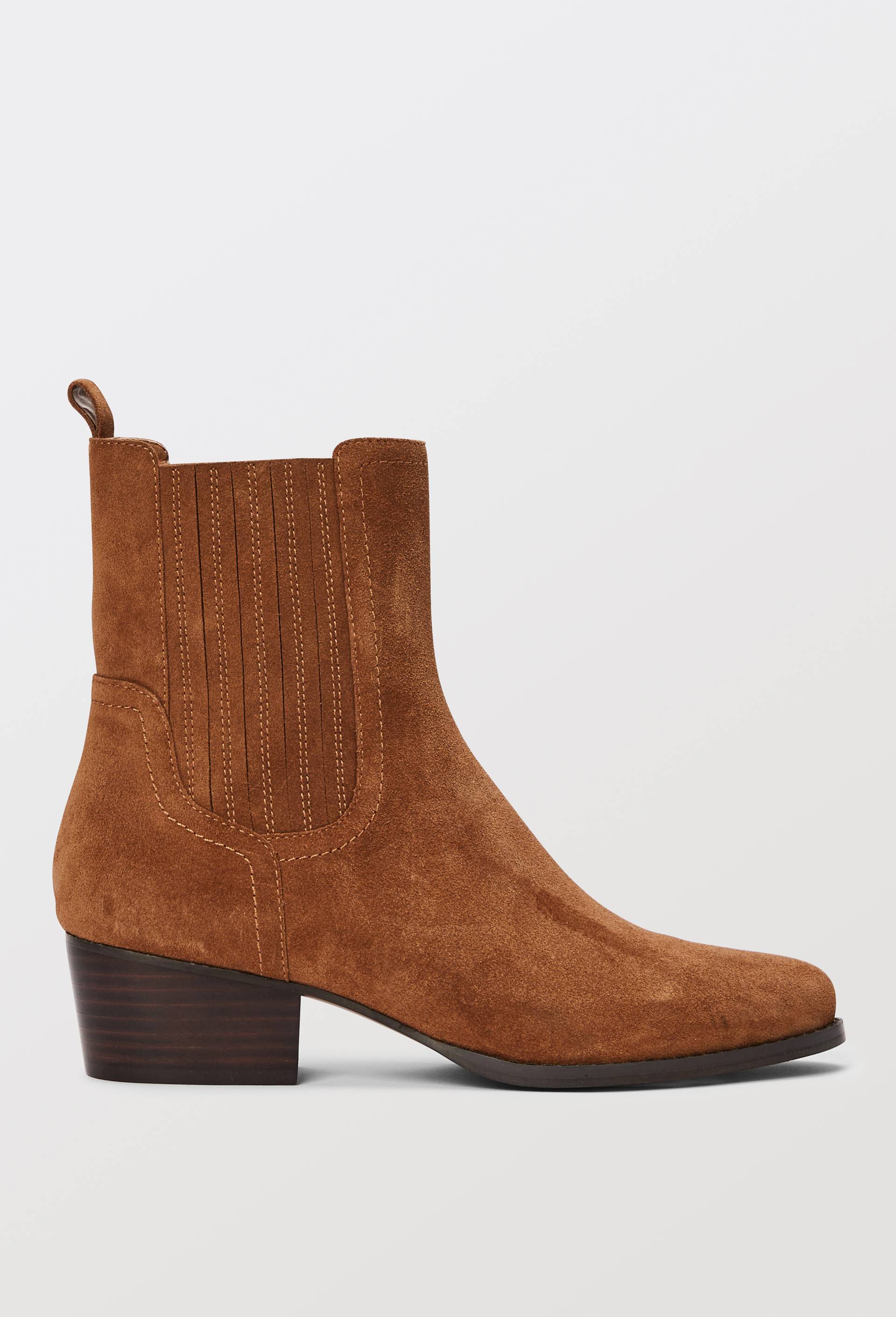 Bottines en cuir, Brun clair, large image number 0.0