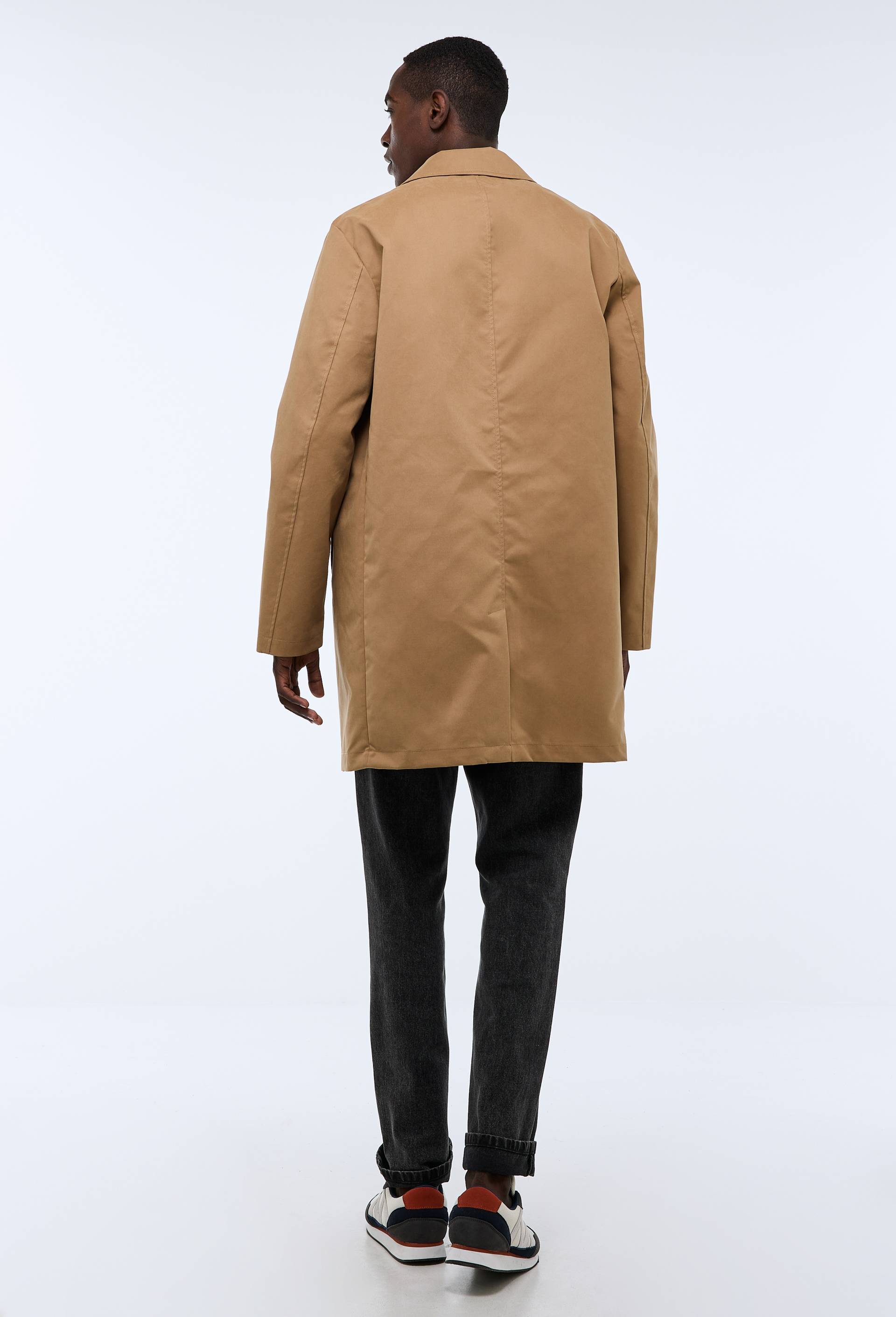 Trench contenant du coton, Beige, large image number 1.0