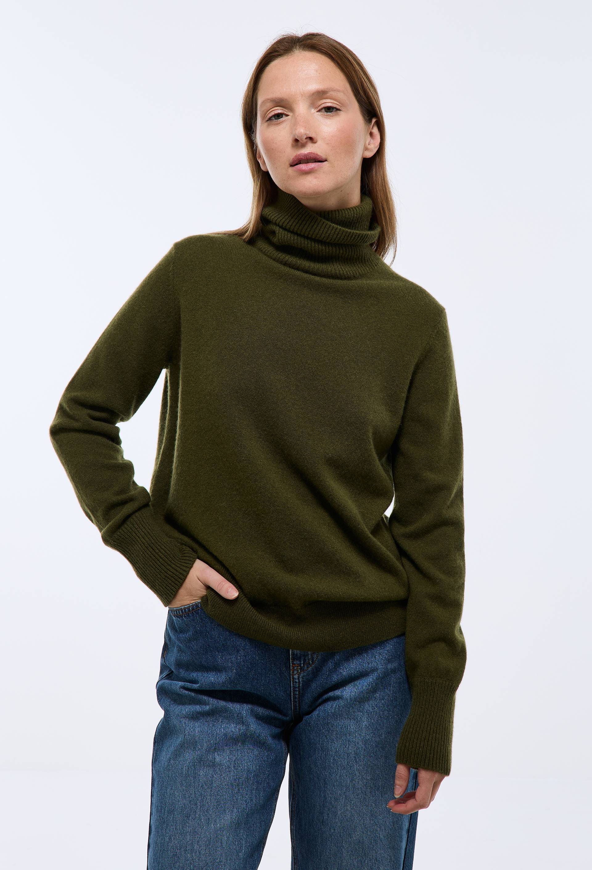 Pull col roulé en cachemire - MONOPRIX PREMIUM - Modalova