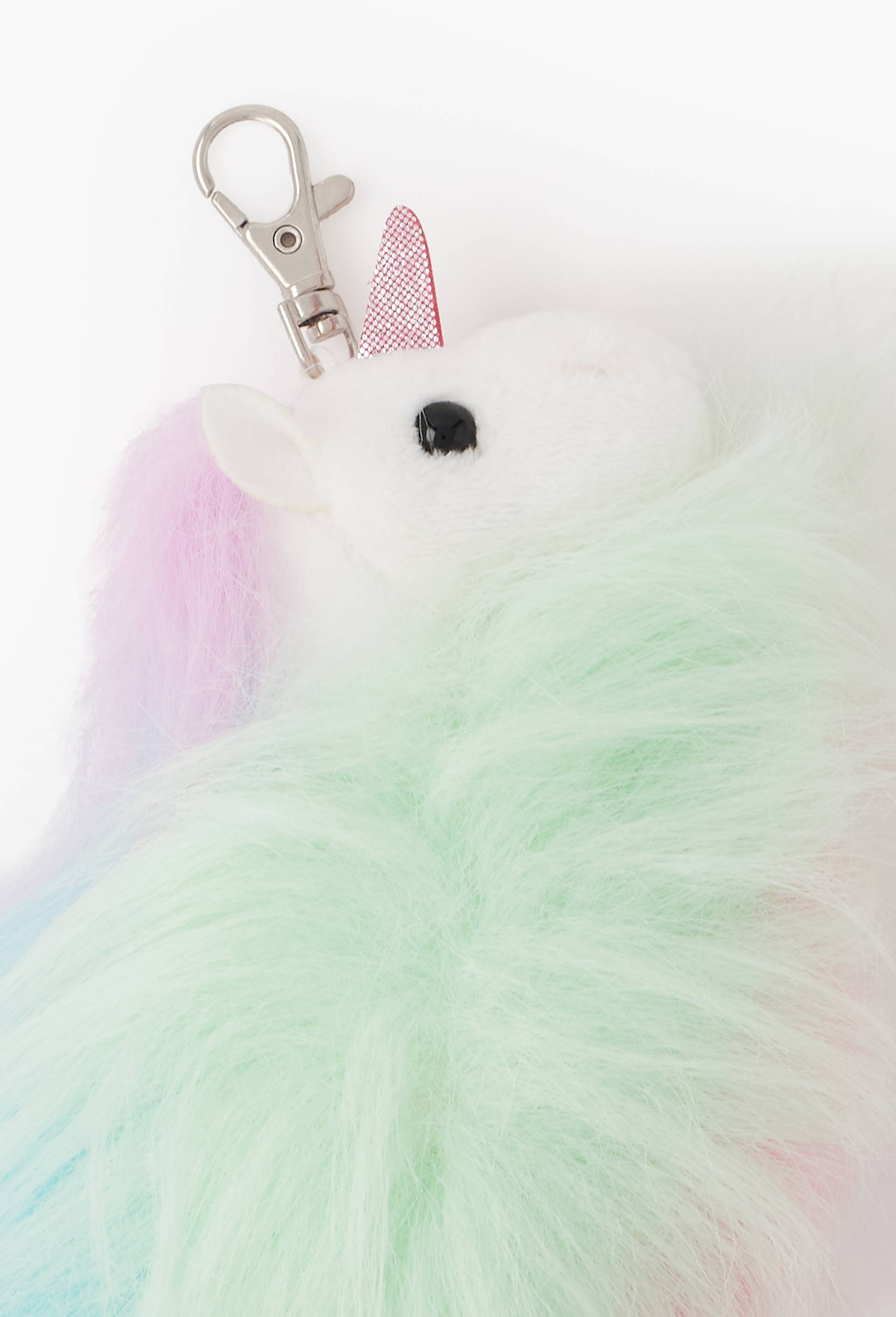 Sparkle Tales Fluffy porte cl&eacute;s licorne, Multicolore, large image number 1