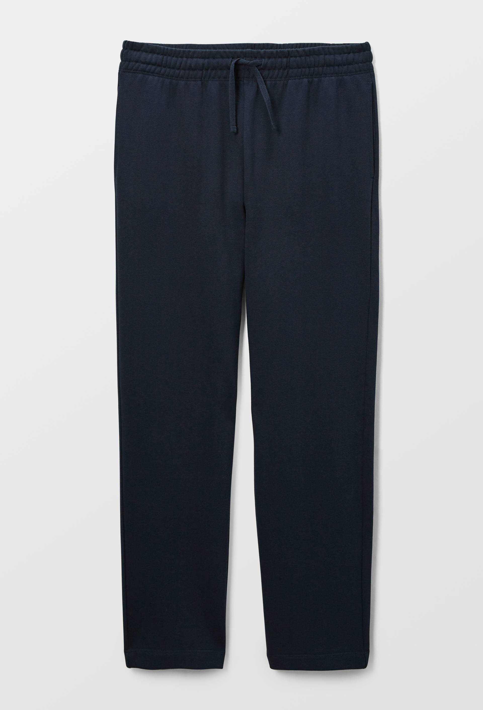 Pantalon molleton en coton BIO GOTS, Bleu fonc&eacute;, large image number 3
