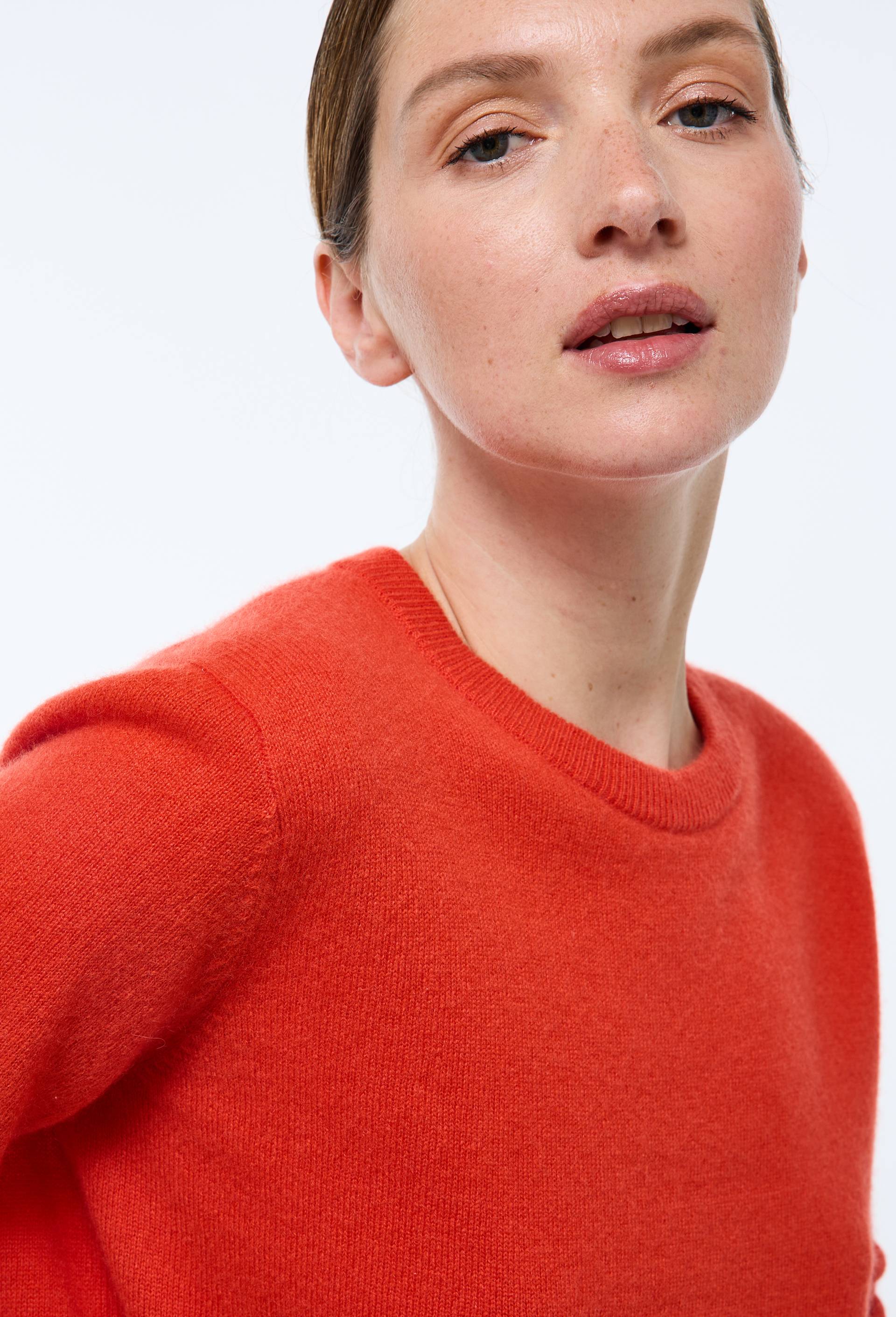 Pull col rond en cachemire - MONOPRIX PREMIUM - Modalova