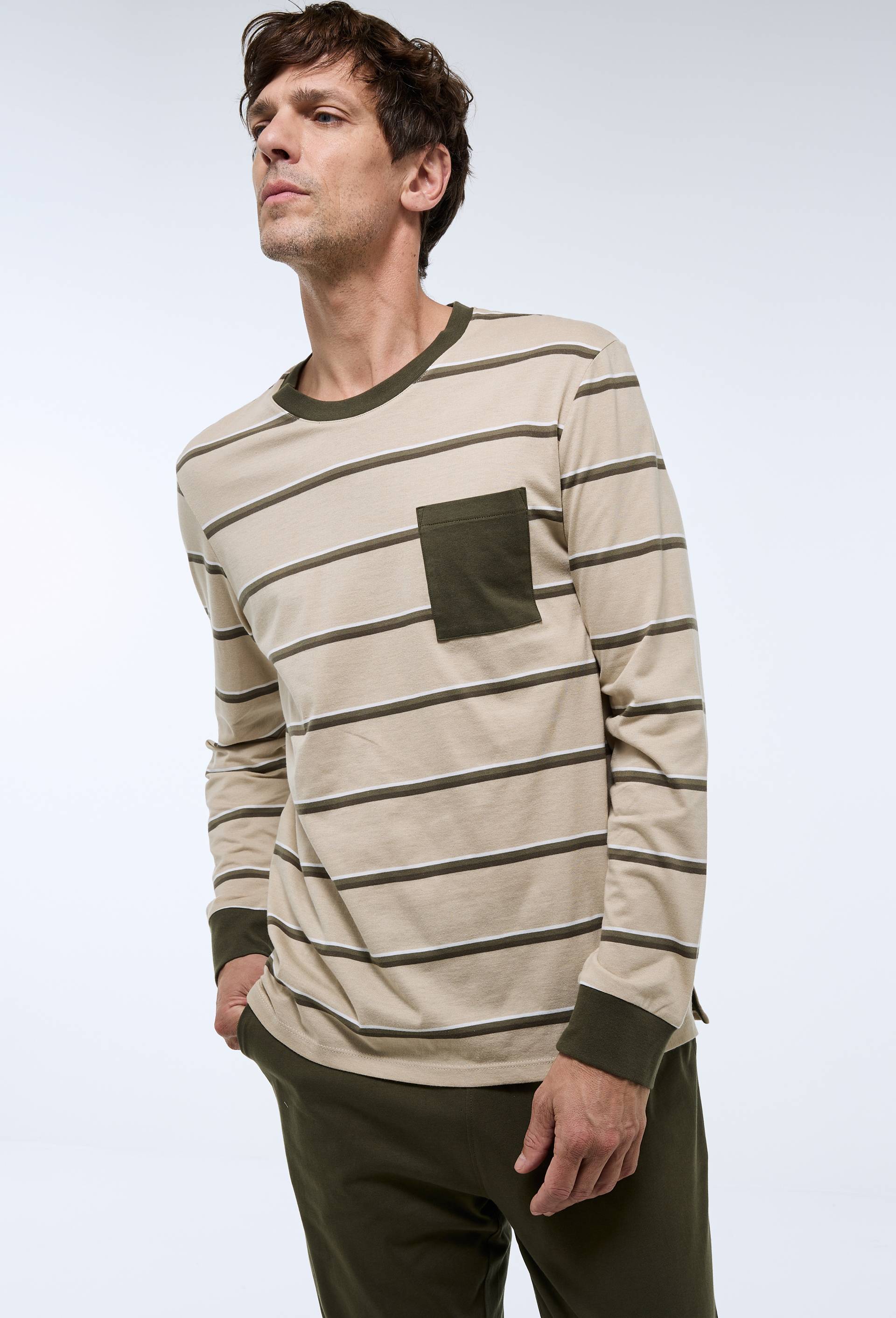 Ensemble de pyjama long en jersey en coton BIO GOTS - MONOPRIX - Modalova