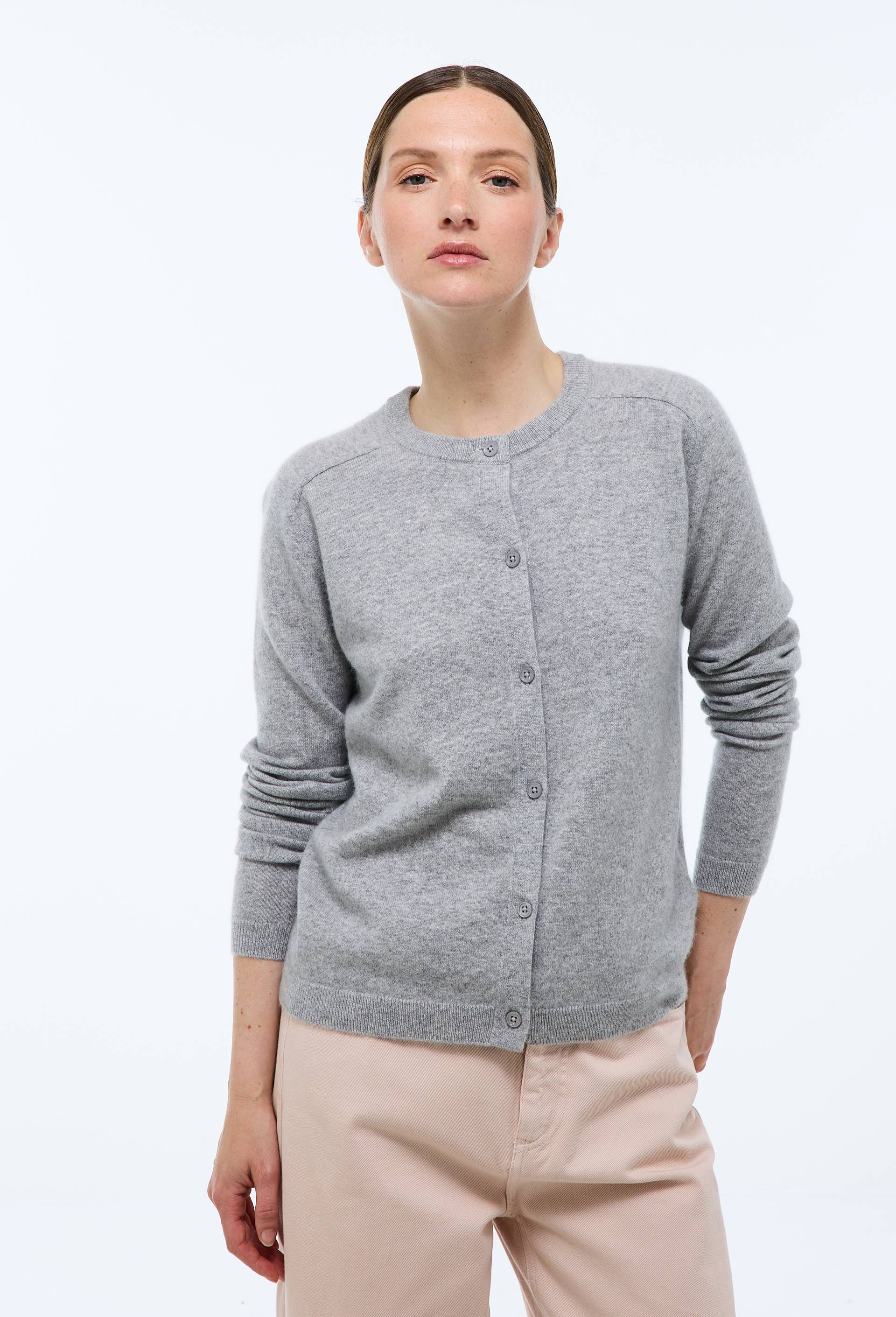 Cardigan col rond en cachemire - MONOPRIX PREMIUM - Modalova