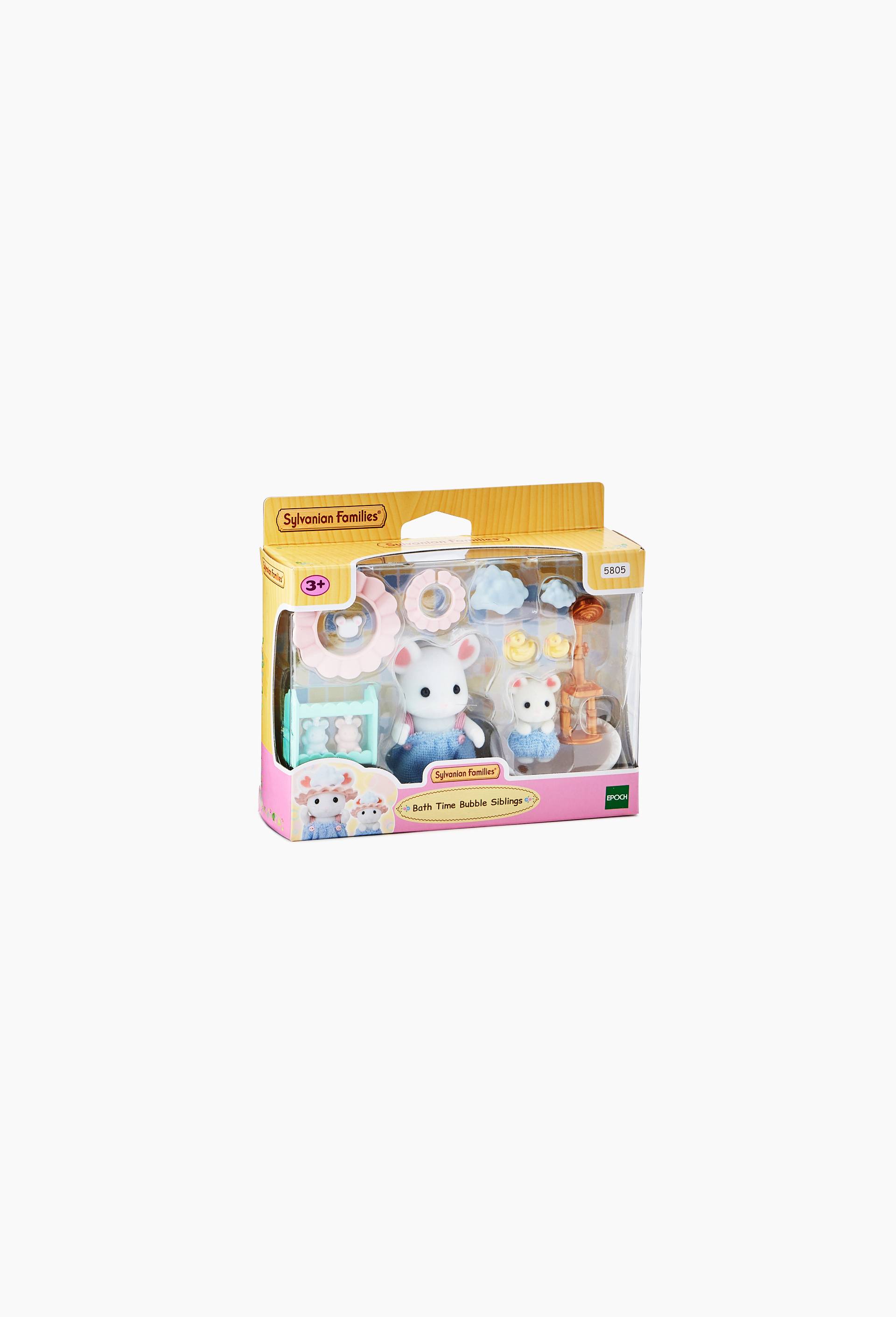 Sylvanian Families – Le Bain Des Souris Marshmallow – Figurines Et Accessoires – Dès 3 Ans