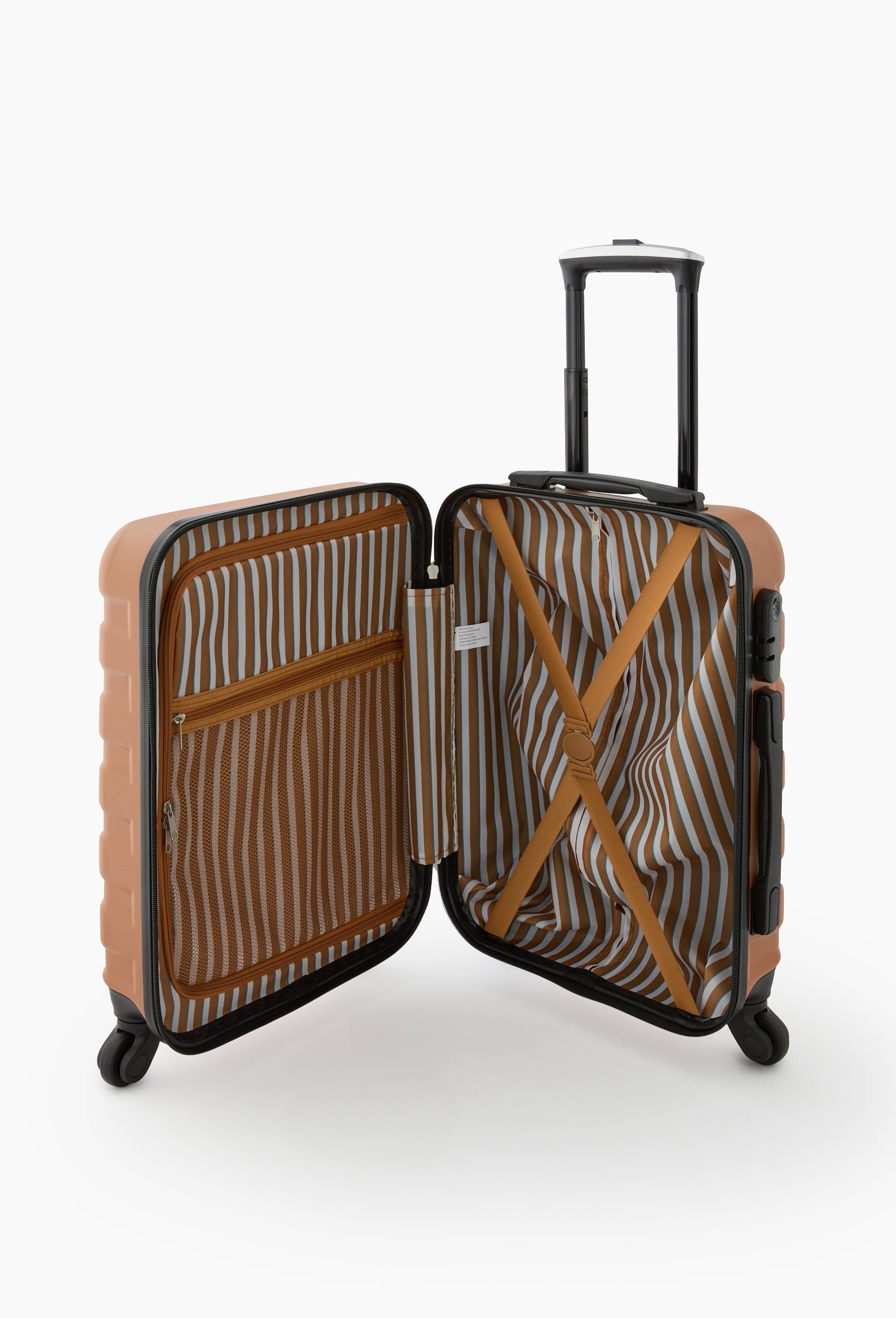 Valise,  55cm, Brun clair, large image number 1