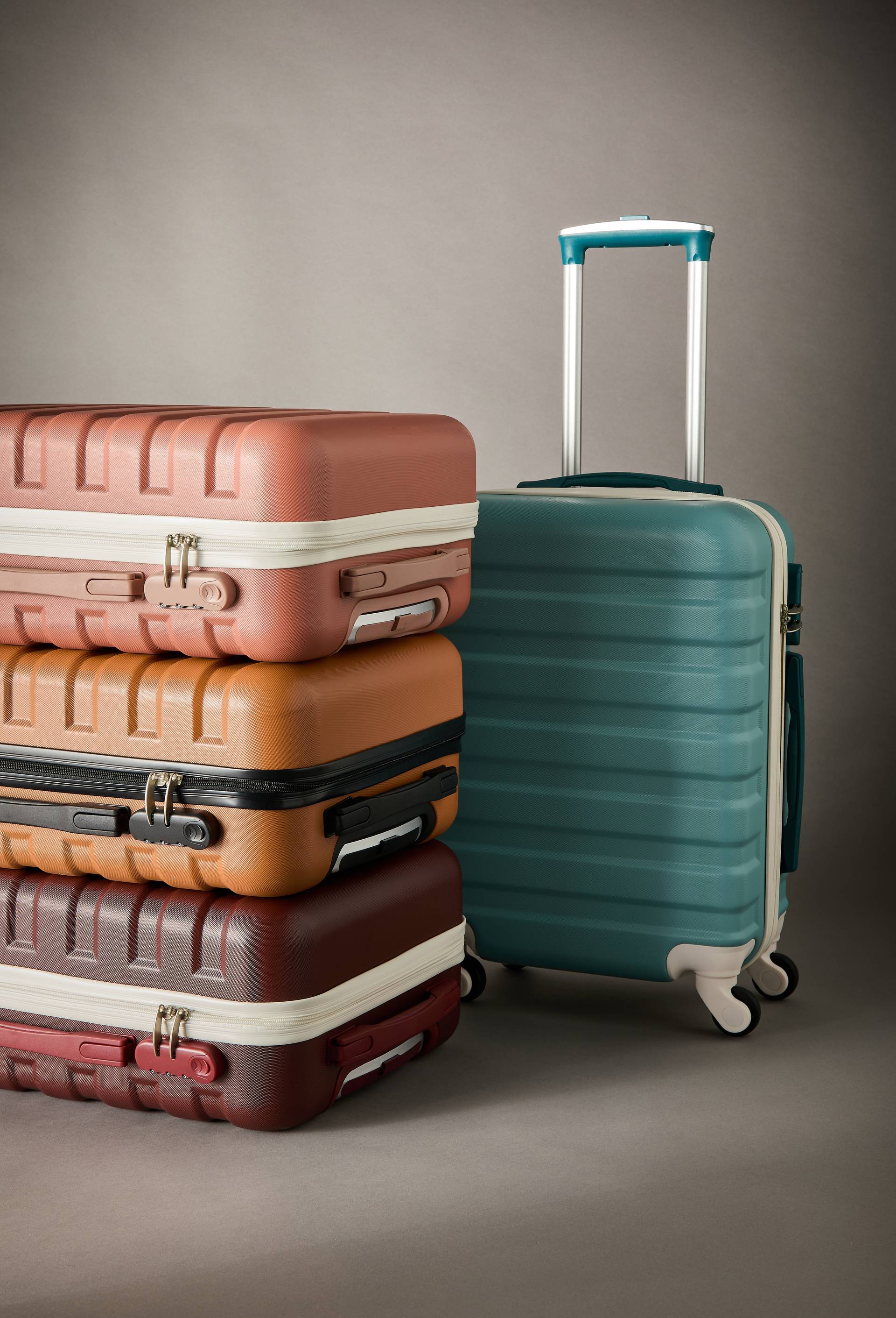 Valise,  55cm, Brun clair, large image number 2.0