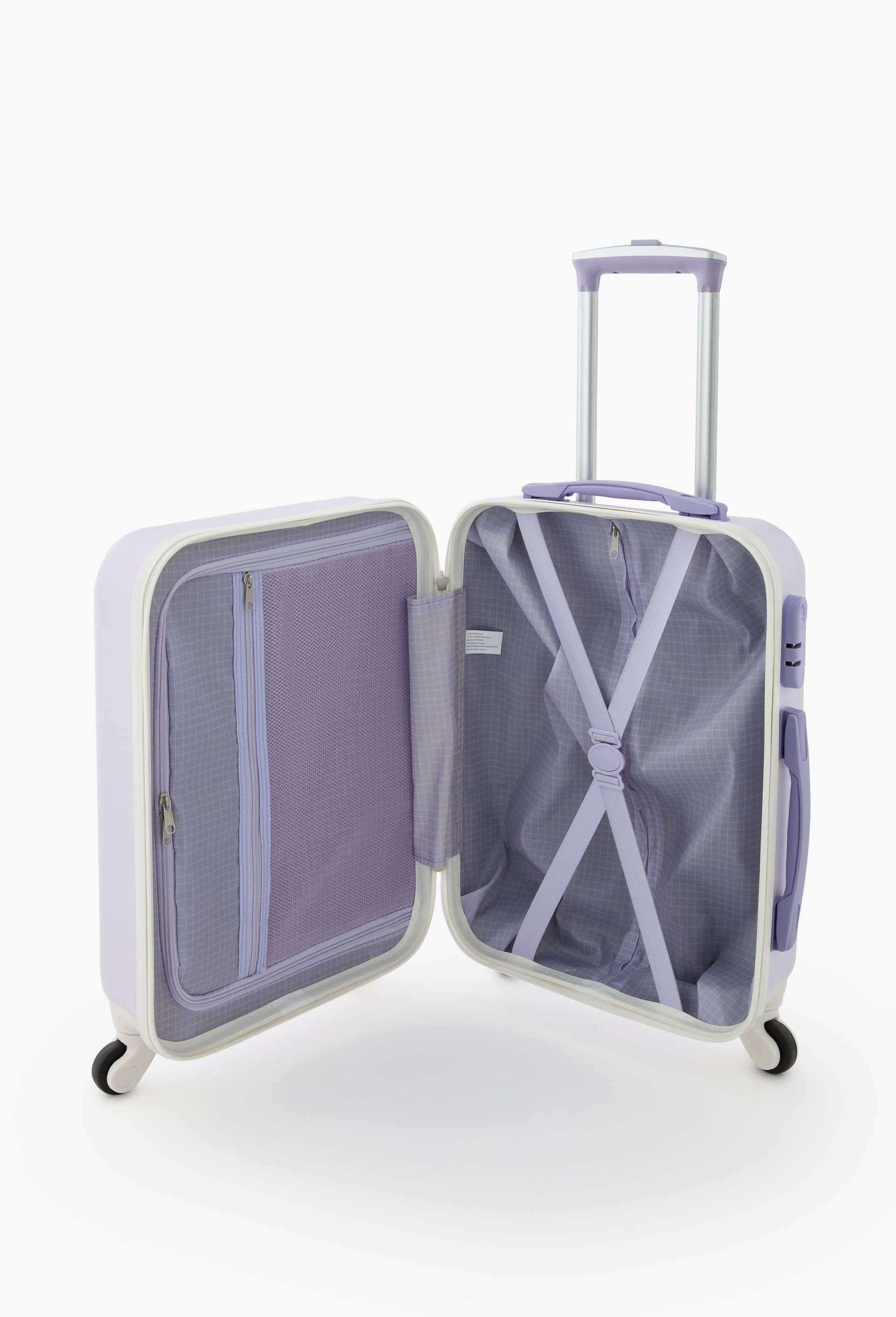Valise cabine enfant, 55cm, Violet clair, large image number 1.0
