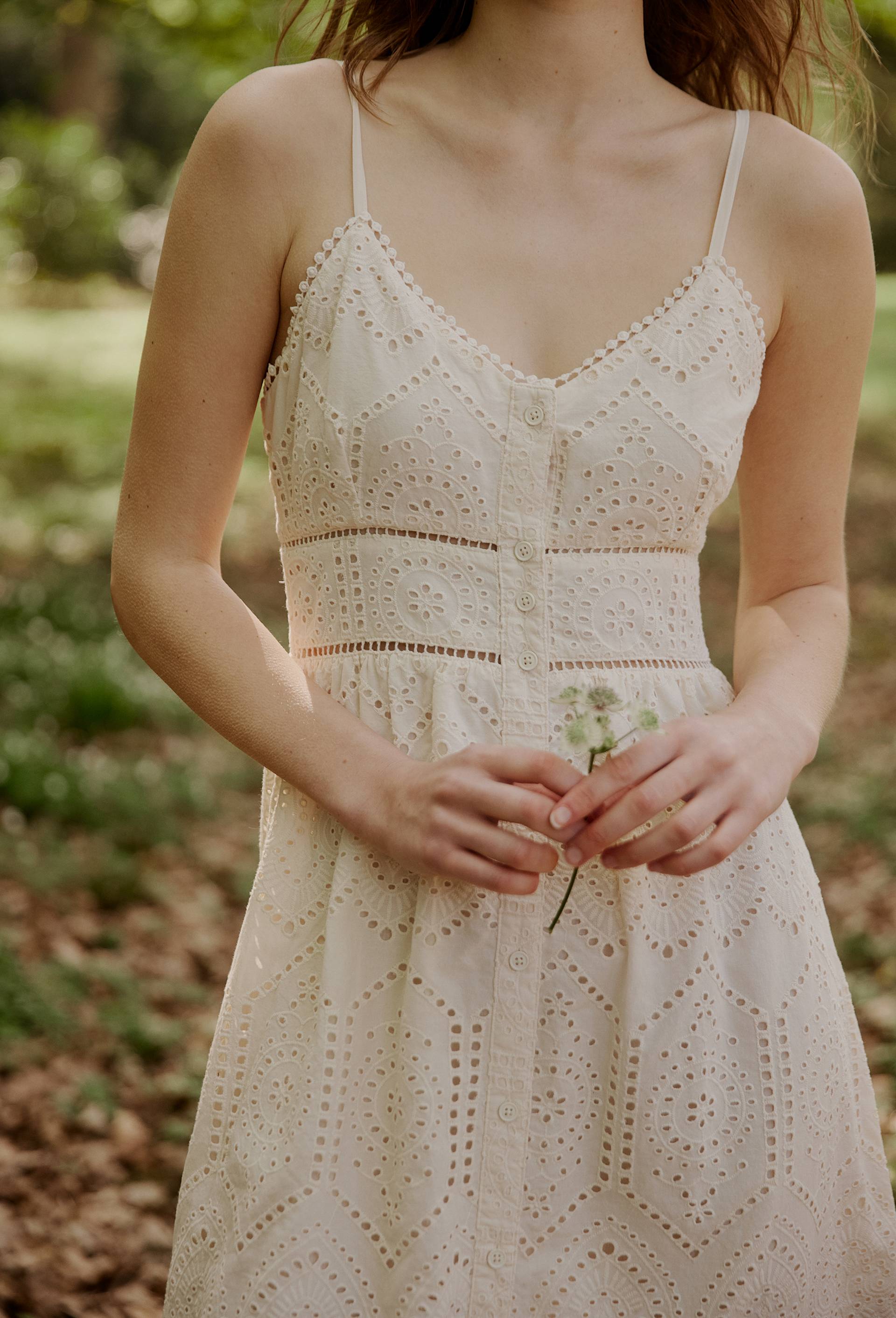 Robe Longue Monoprix Taille 46 (3XL) - Imprimé Coquelicots - Coton - Occasion Très Bon état