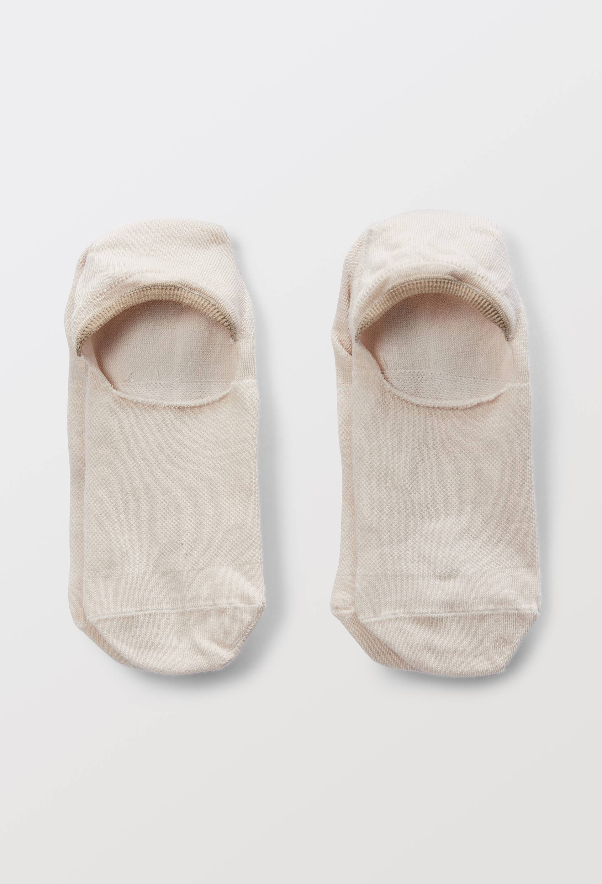 Lot de 2 prot&egrave;ge pied en coton Sport Bleufor&ecirc;t, Beige, large image number 0