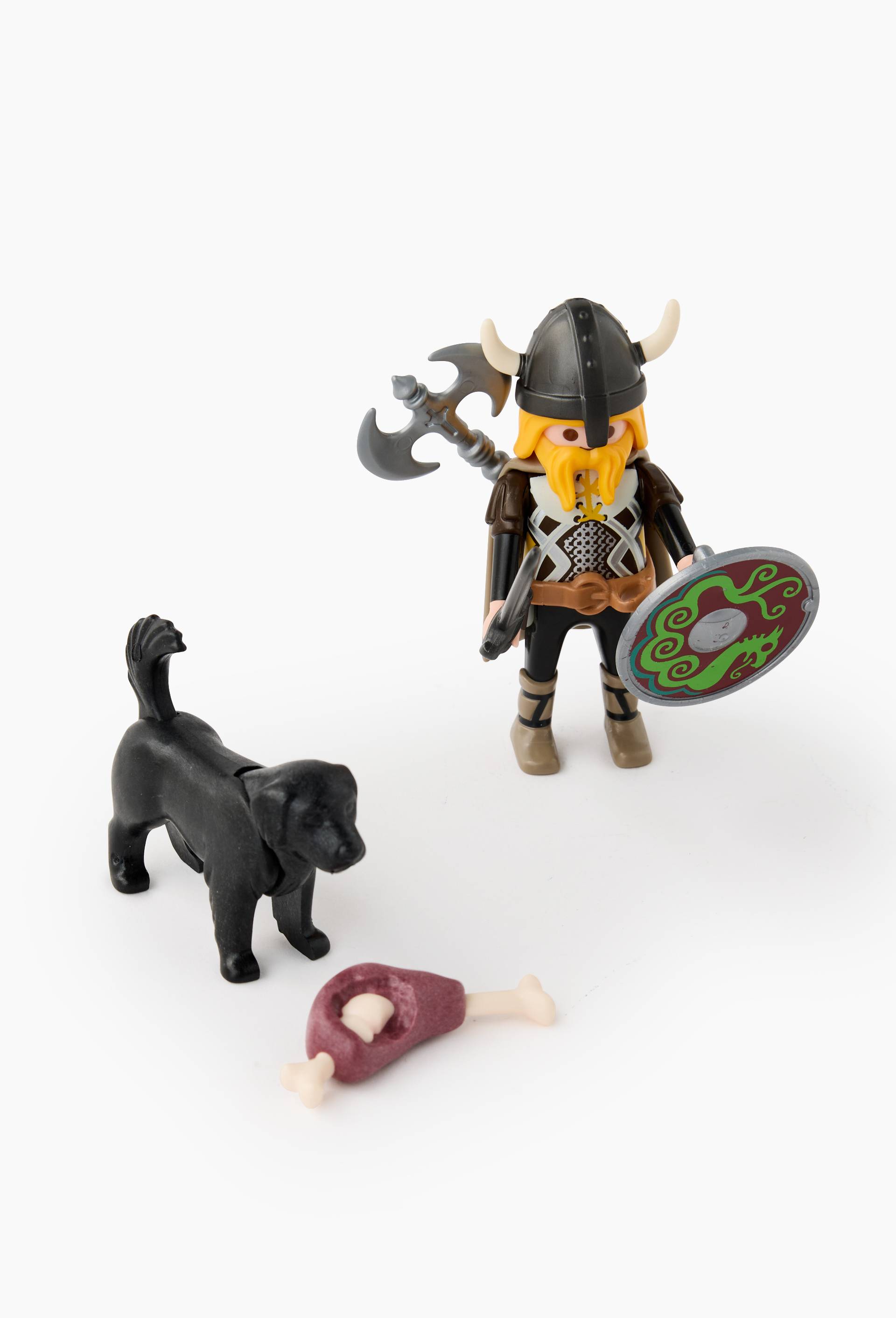 Viking avec chien, bouclier et armes - 71755, Multicolore, large image number 0