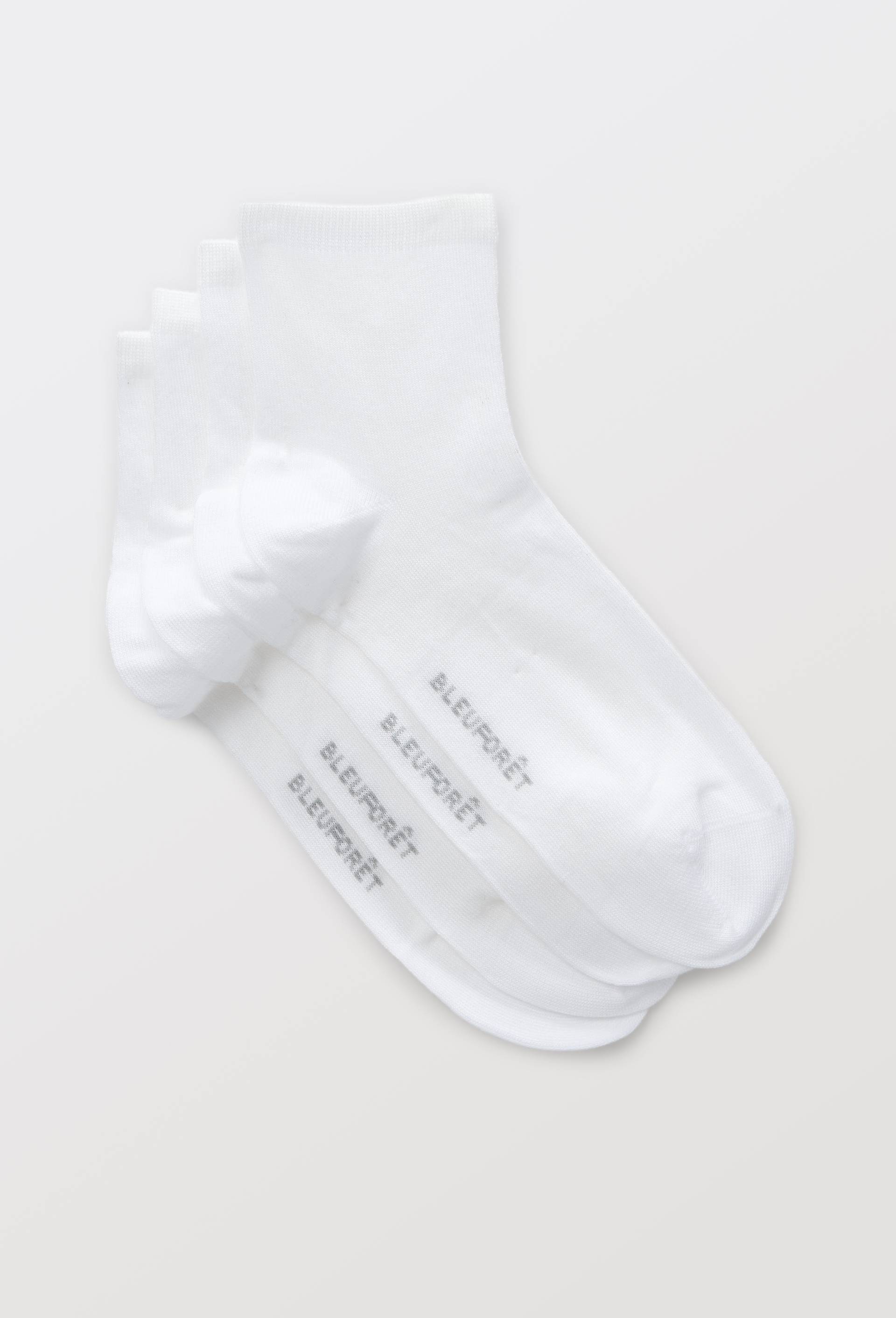 Paire de socquettes en lyocell Bleufor&ecirc;t, Blanc, swatch image