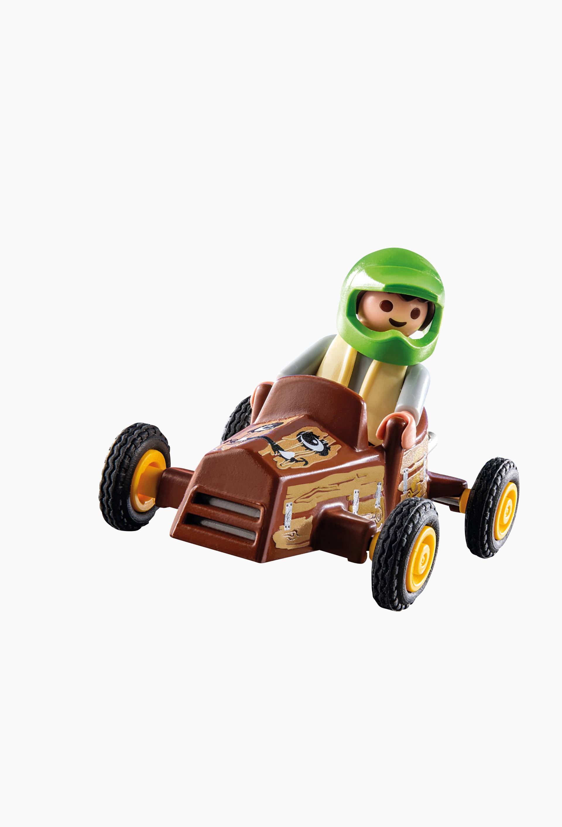 71480 - Enfant avec voiture de karting, Multicolore, large image number 0.0
