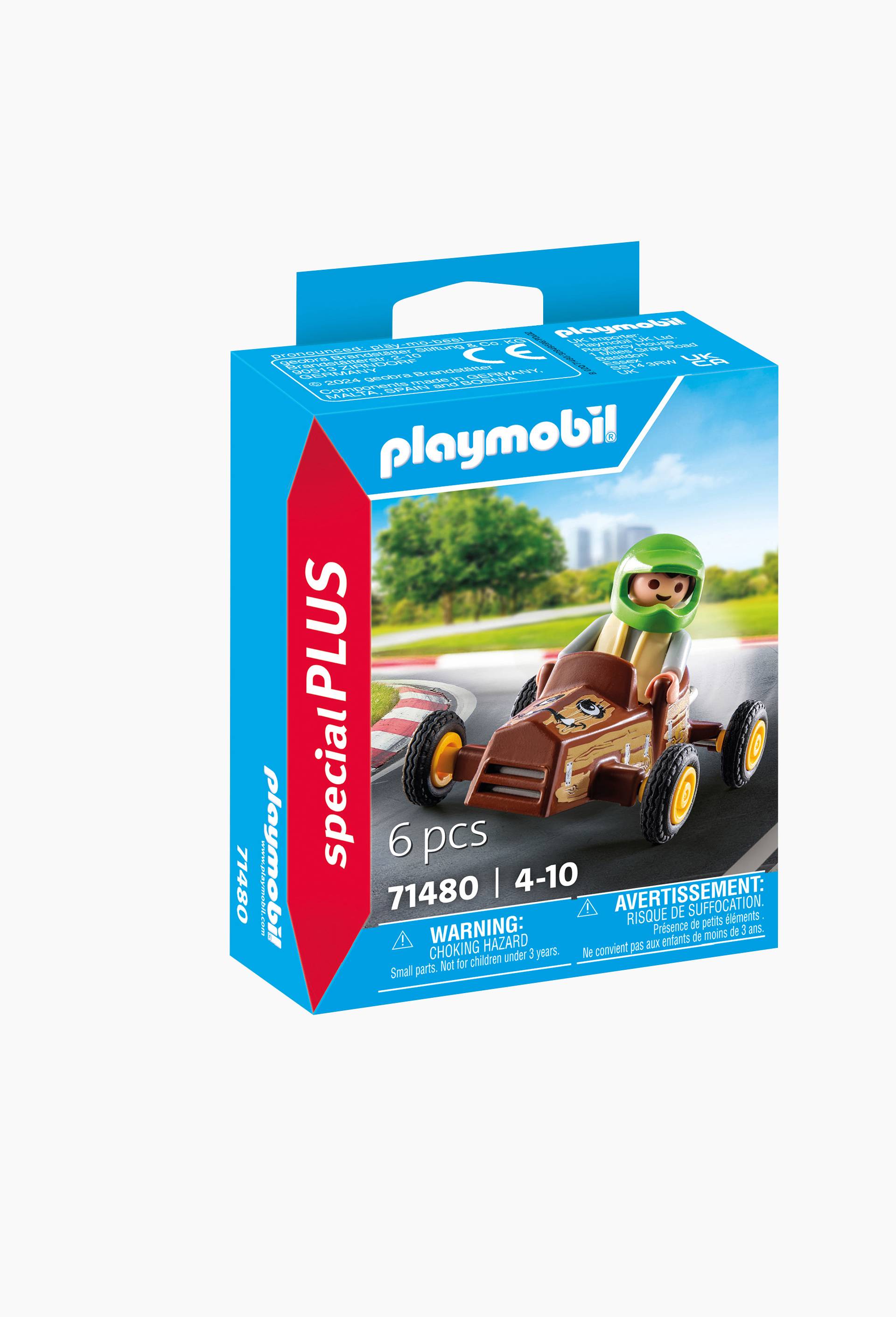 71480 - Enfant avec voiture de karting, Multicolore, large image number 1