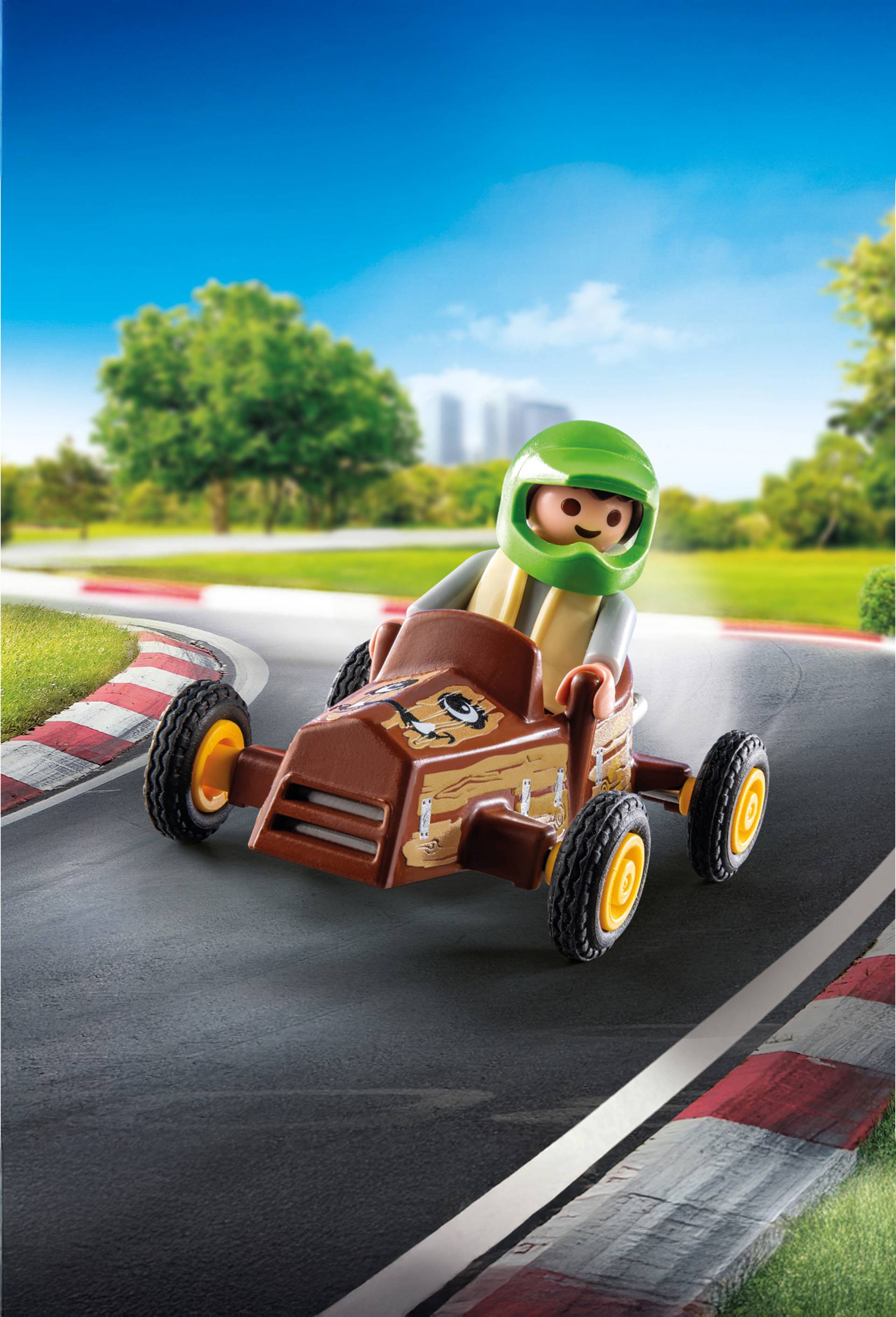 71480 - Enfant avec voiture de karting, Multicolore, large image number 2.0