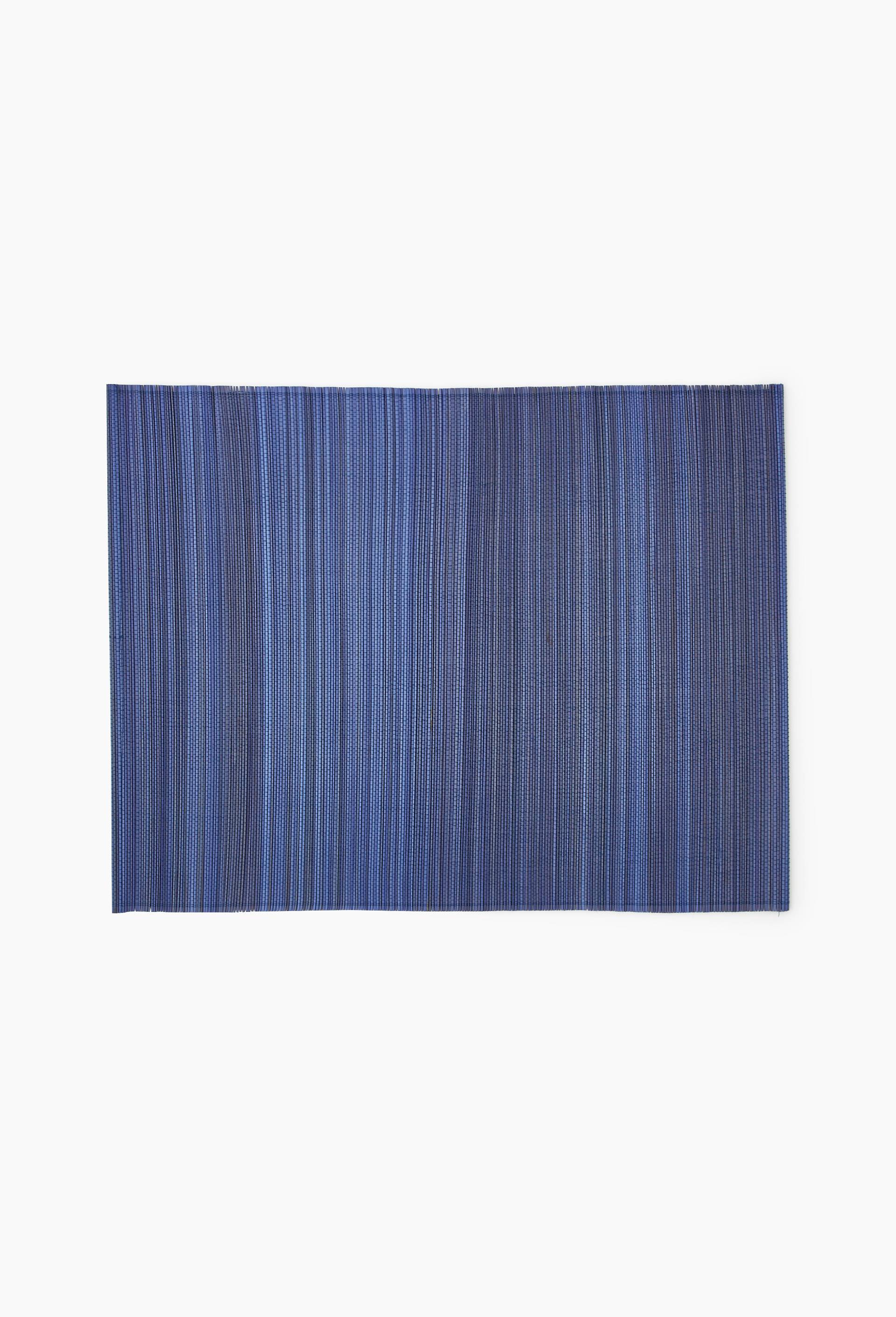 Set de table en bambou képi, 44x33, Bleu foncé, swatch image