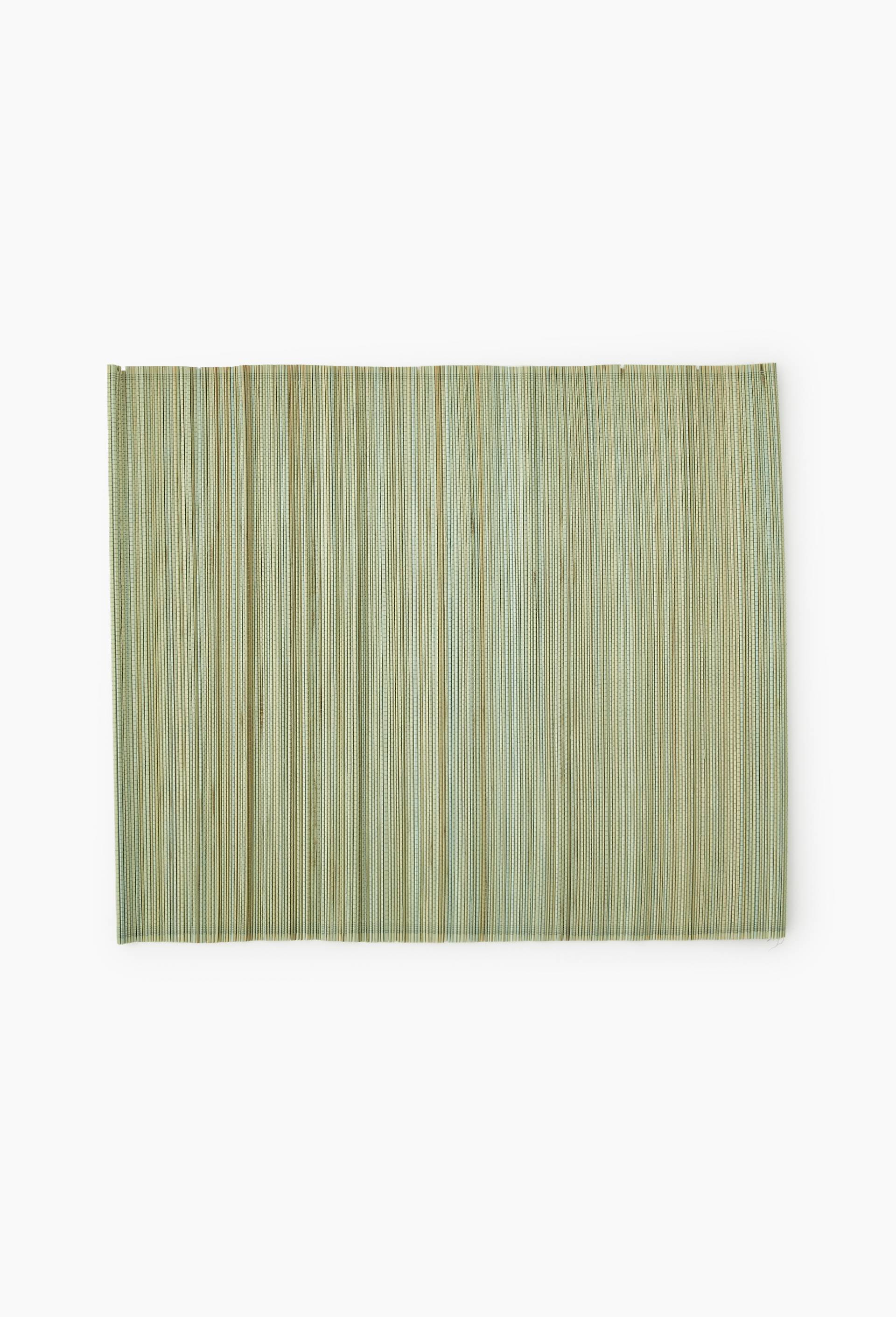 Set de table en bambou k&eacute;pi, 44x33, Vert clair, large image number 0