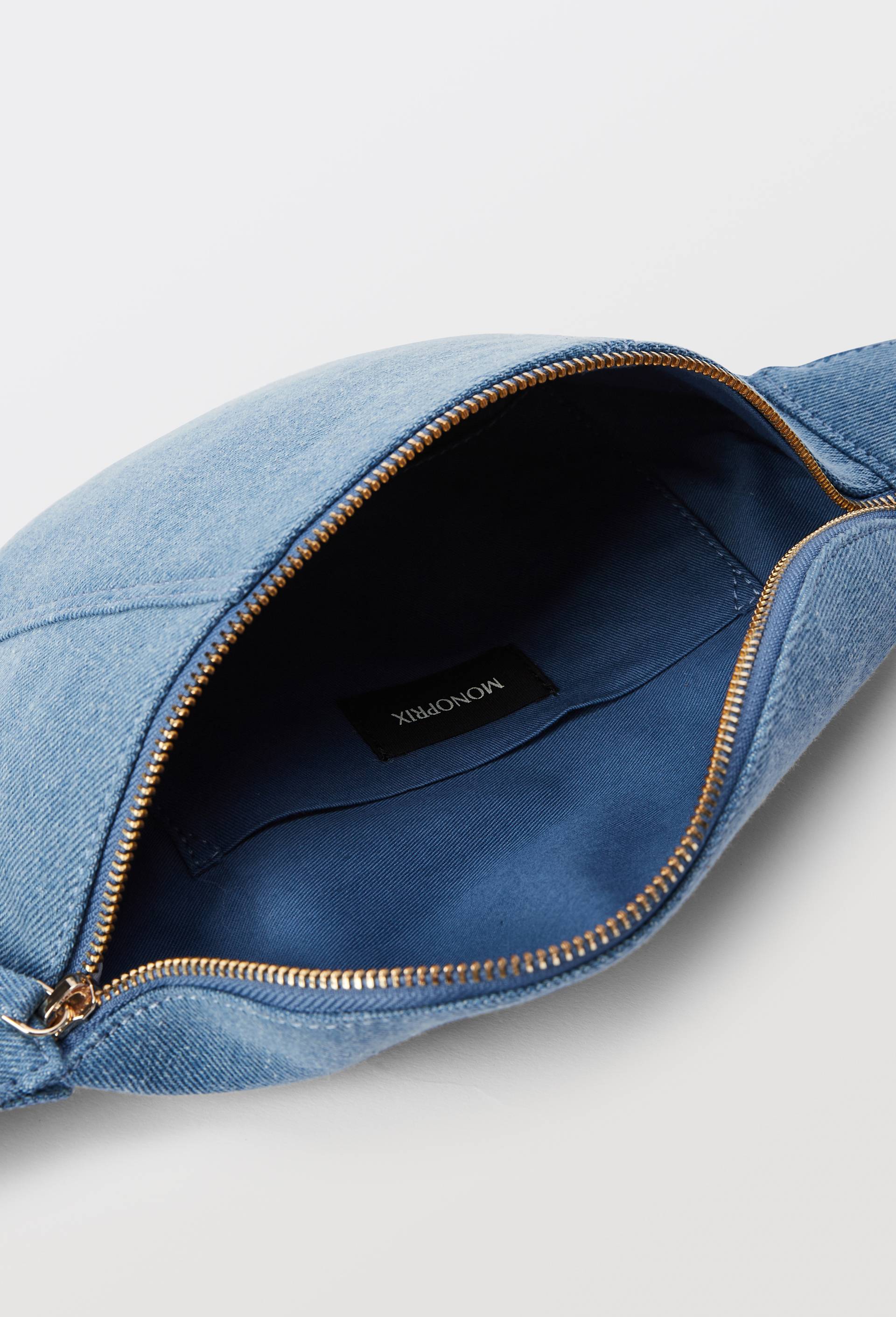 Banane en denim, Bleu, large image number 3