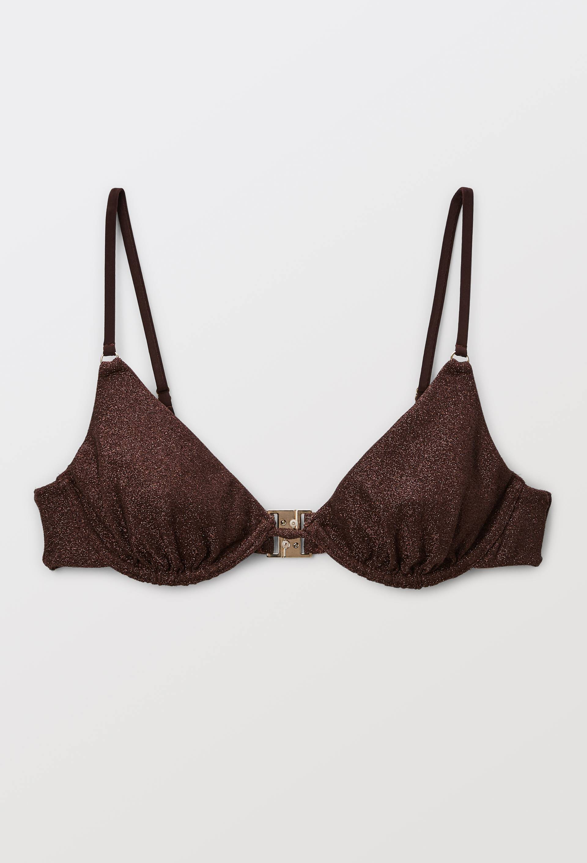 Haut de maillot de bain NOO x MONOPRIX, Brun, large image number 2.0