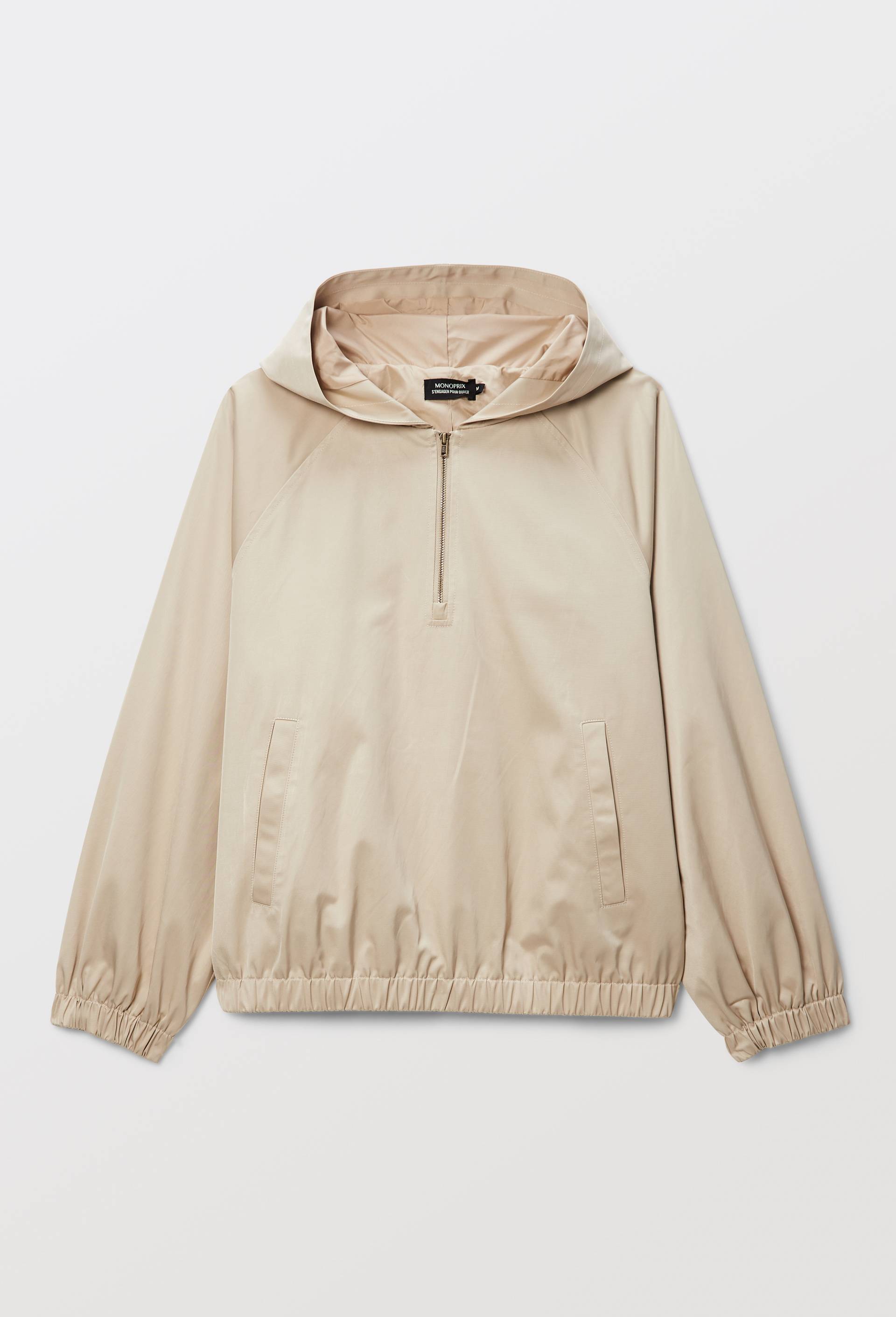 Anorak contenant du coton, Beige, large image number 2.0