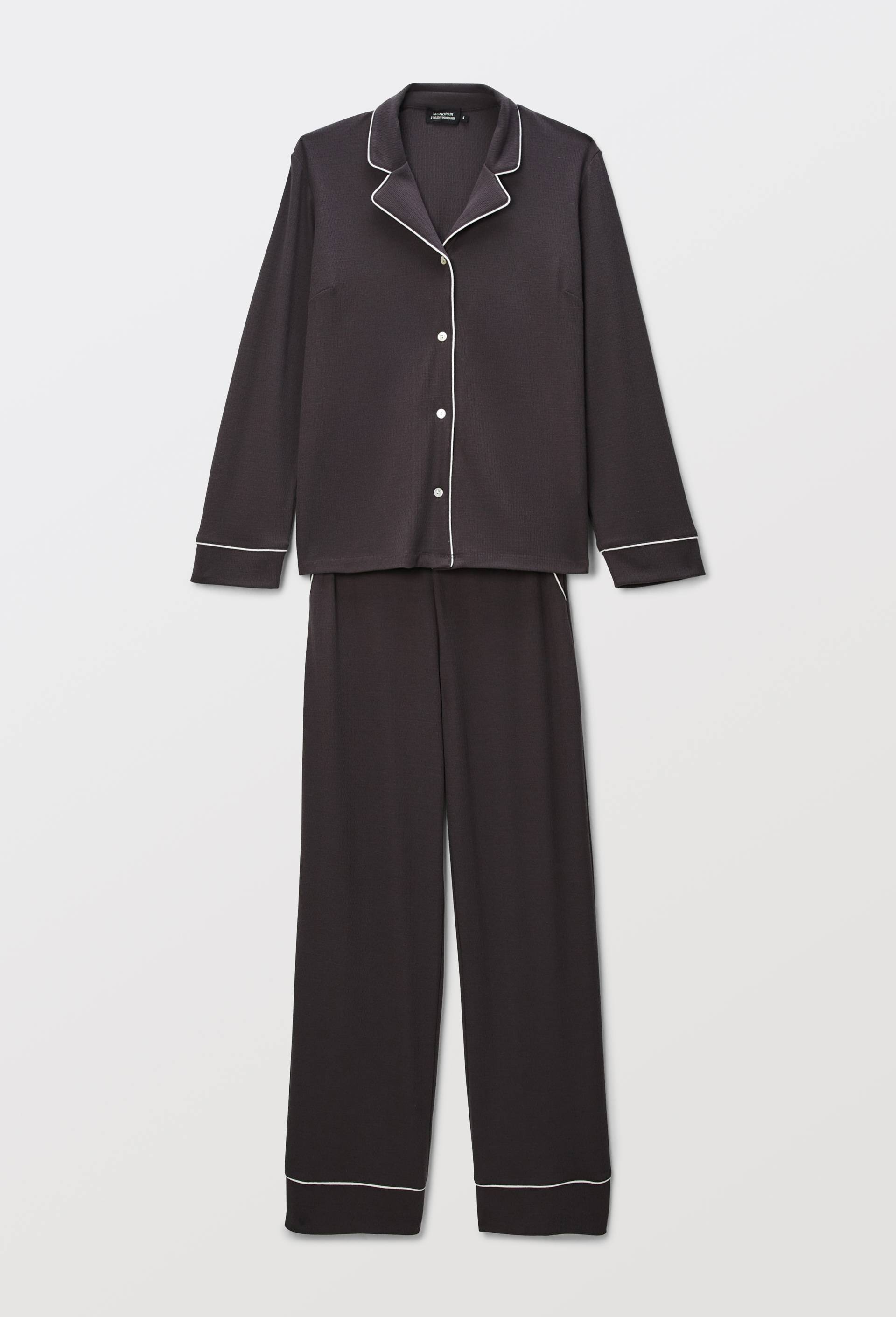 Pyjama Femme Tea Time - U Collection - Taille M 38/40 - Bleu Foncé - En Très Bon état