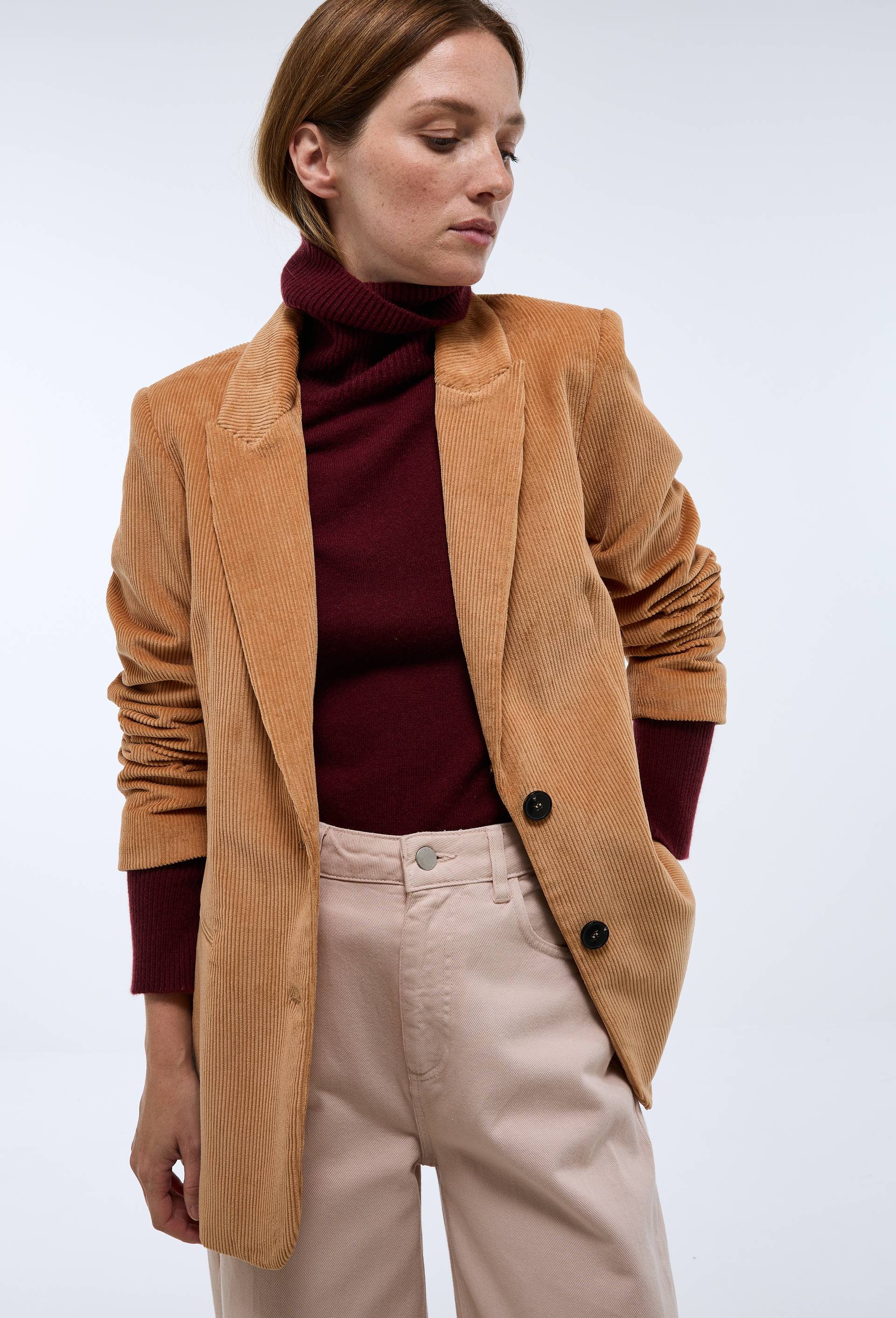 Veste blazer en velours - MONOPRIX - Modalova