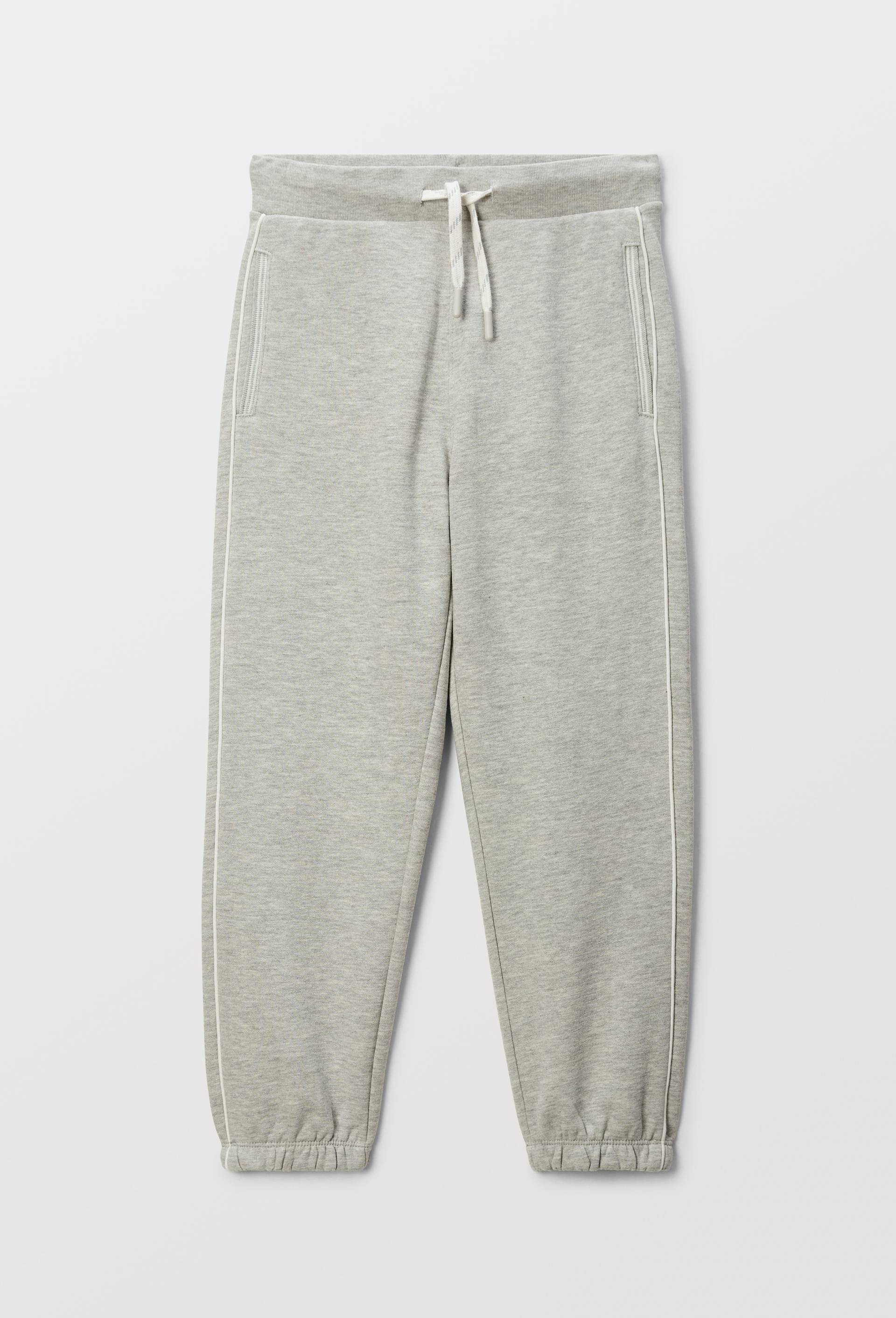 Jogging chaud uni en coton BIO GOTS, Beige, large image number 0.0