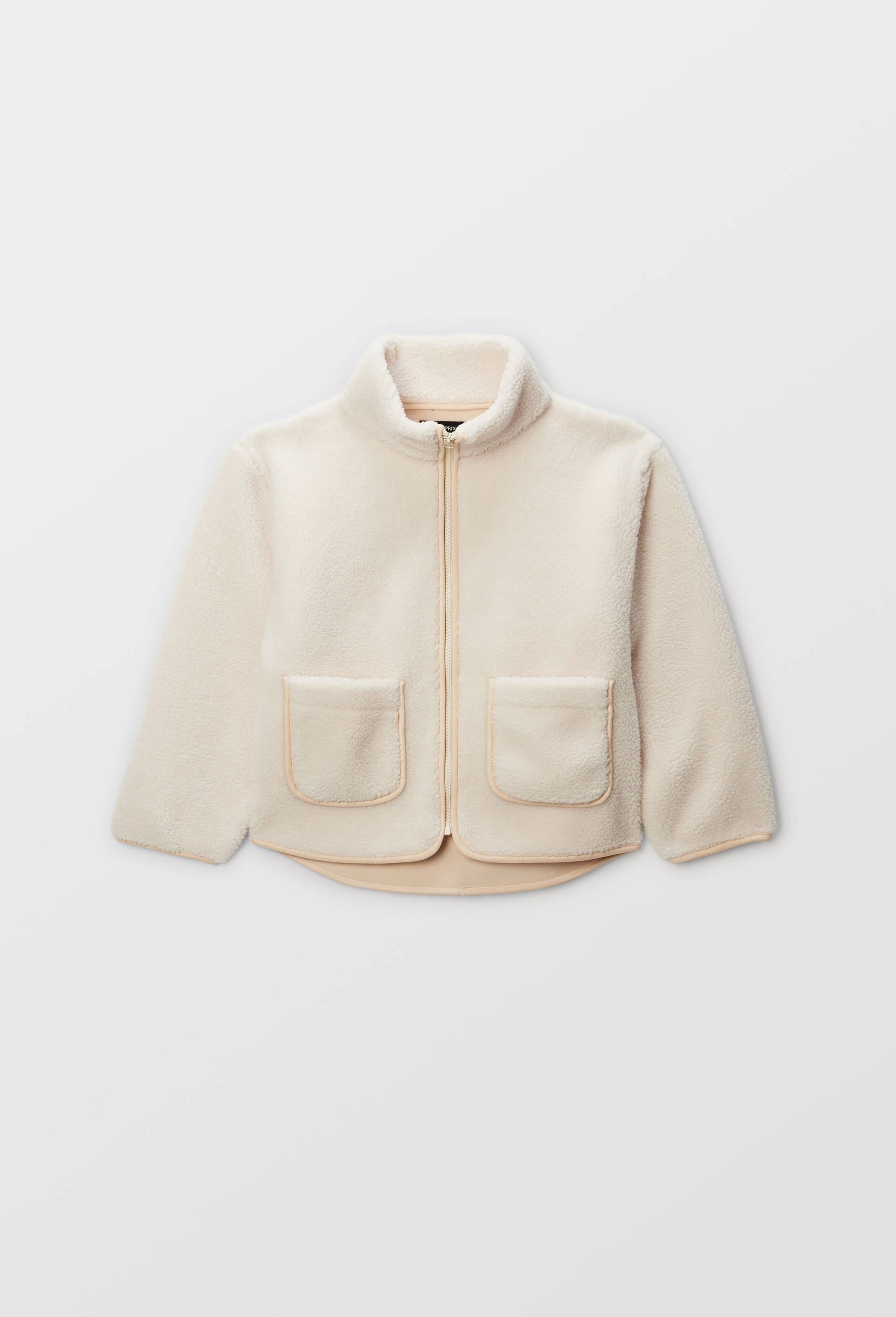 Veste effet mouton, Beige clair, large image number 0.0