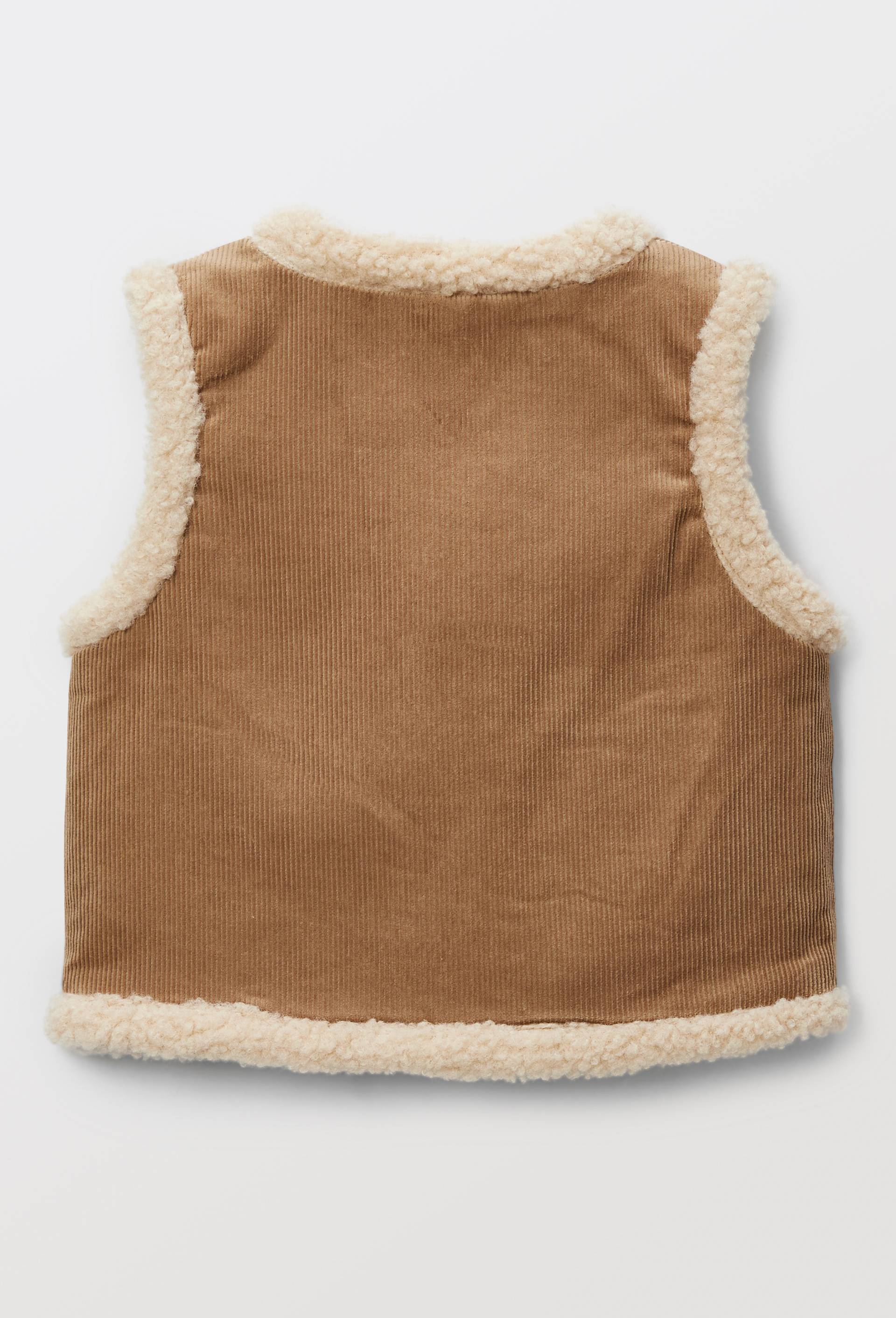 Gilet sans manches brod&eacute;, Beige, large image number 2
