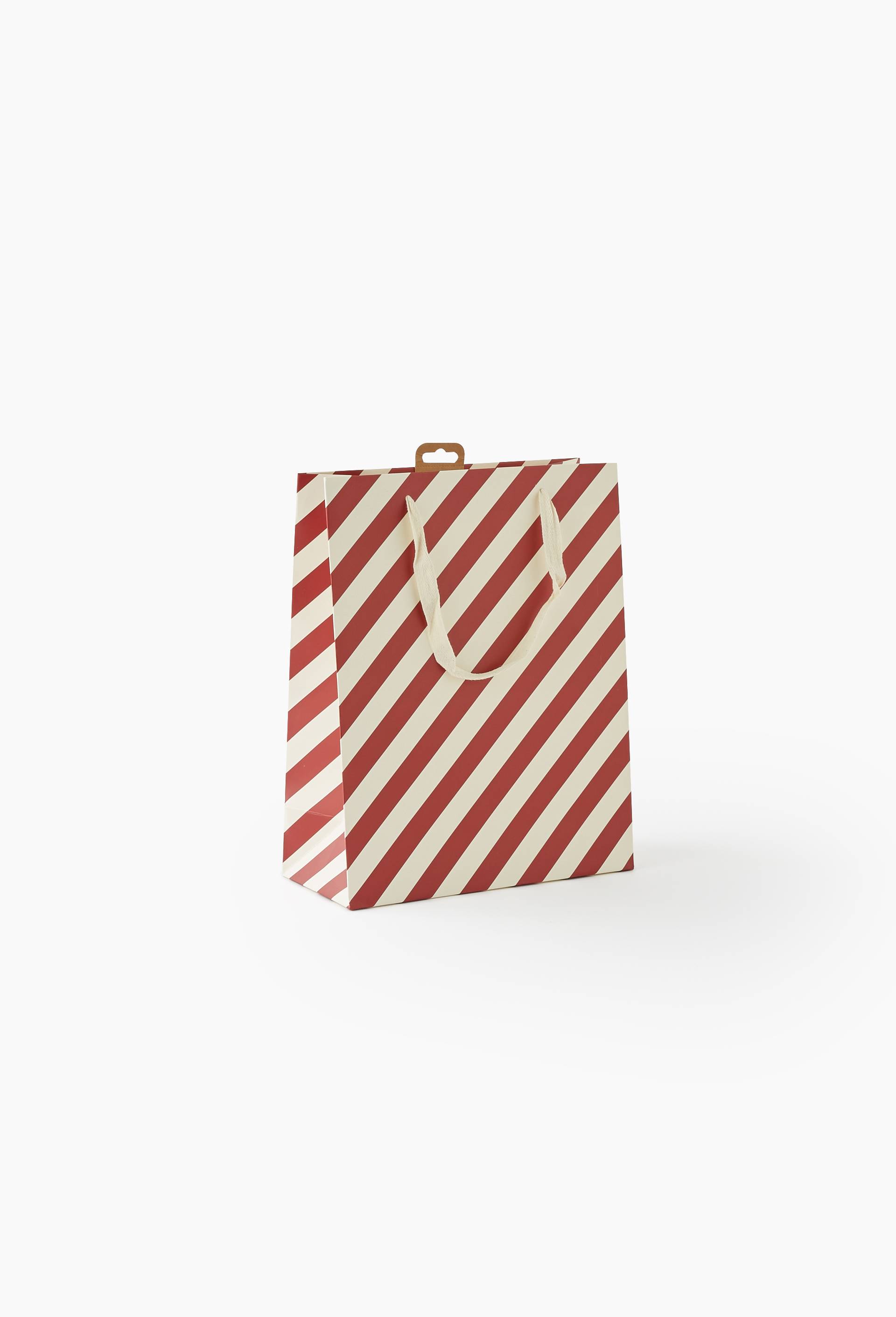 Sac cadeau, Taille L, Rouge fonc&eacute;, large image number 0