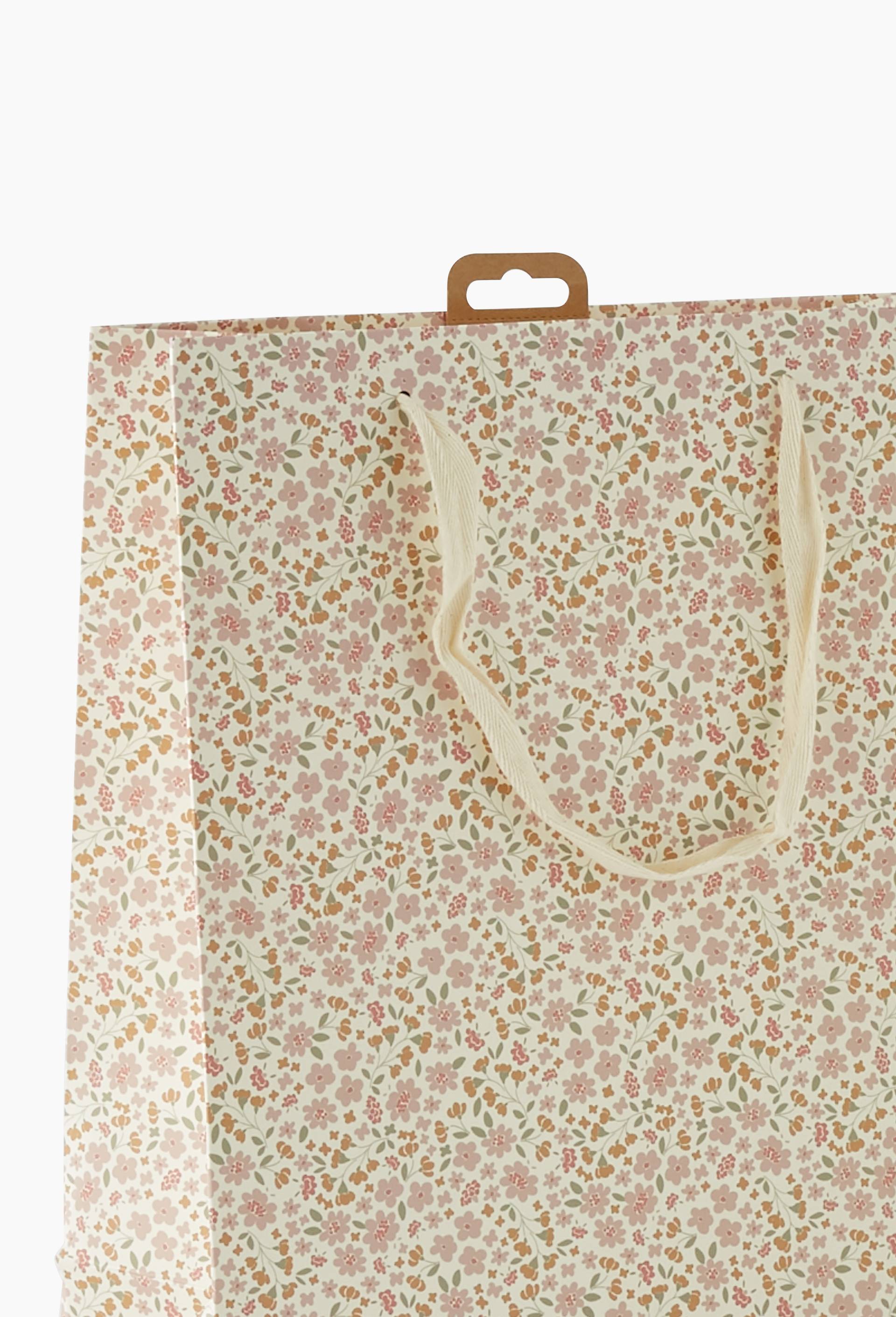 Sac cadeau, Taille L, Rose, large image number 1